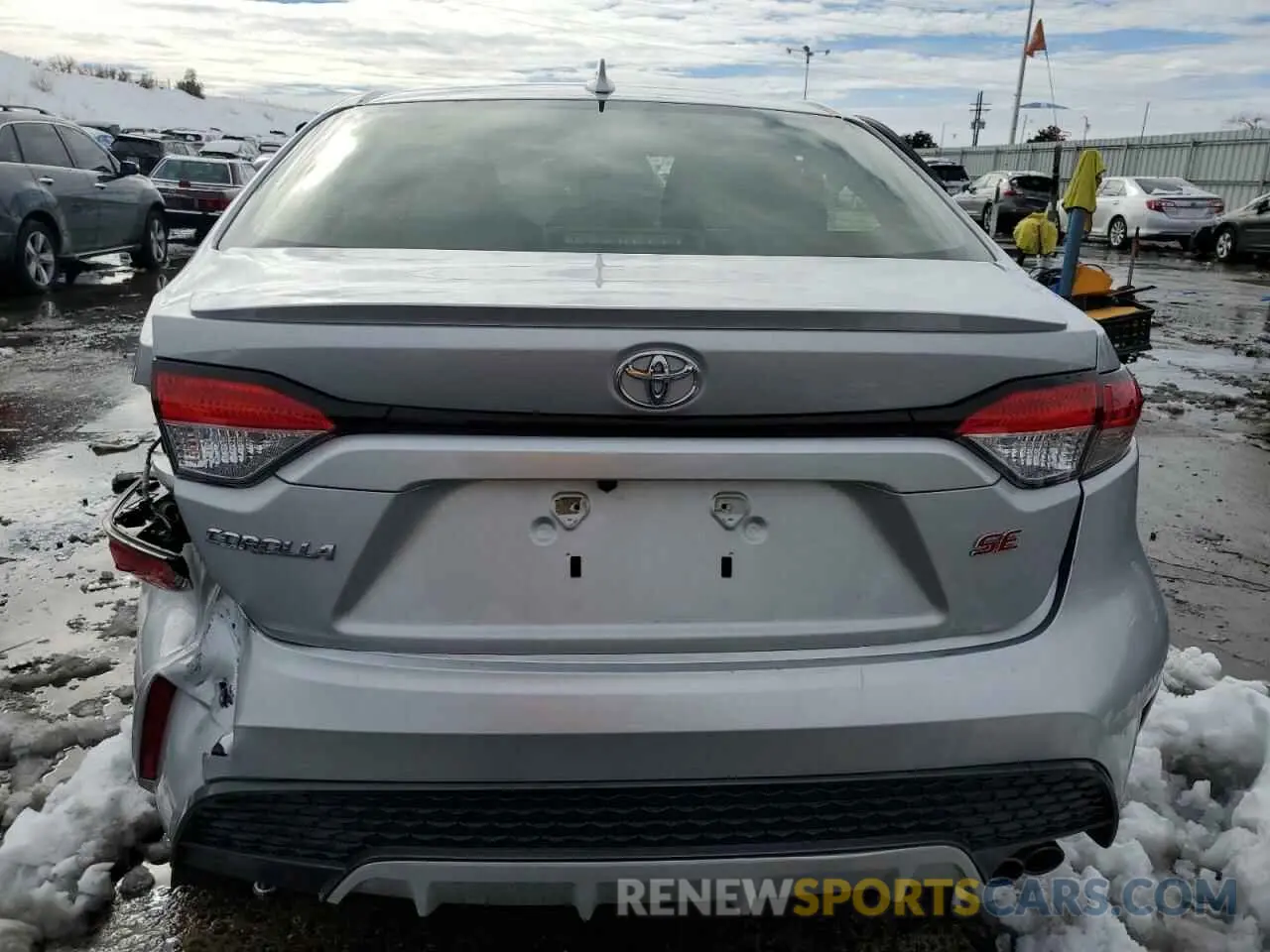 6 fotografías del automóvil dañado JTDS4RCE4LJ023210 TOYOTA COROLLA 2020