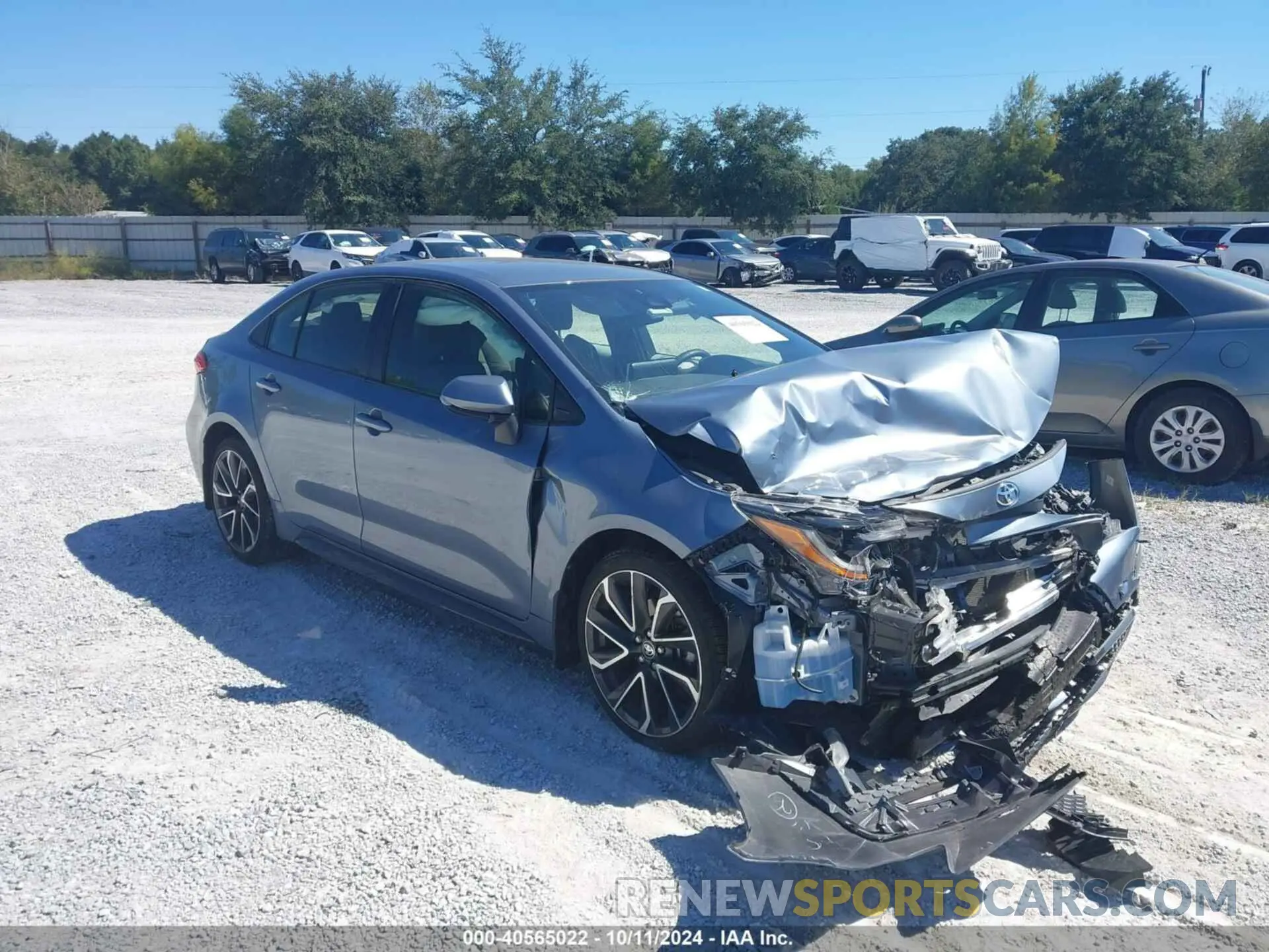 1 fotografías del automóvil dañado JTDS4RCE4LJ023658 TOYOTA COROLLA 2020