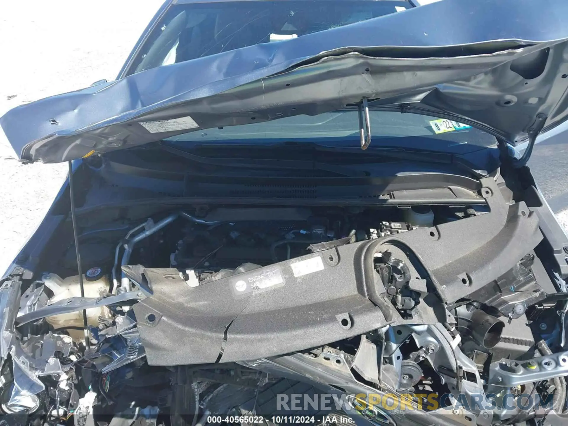 10 fotografías del automóvil dañado JTDS4RCE4LJ023658 TOYOTA COROLLA 2020
