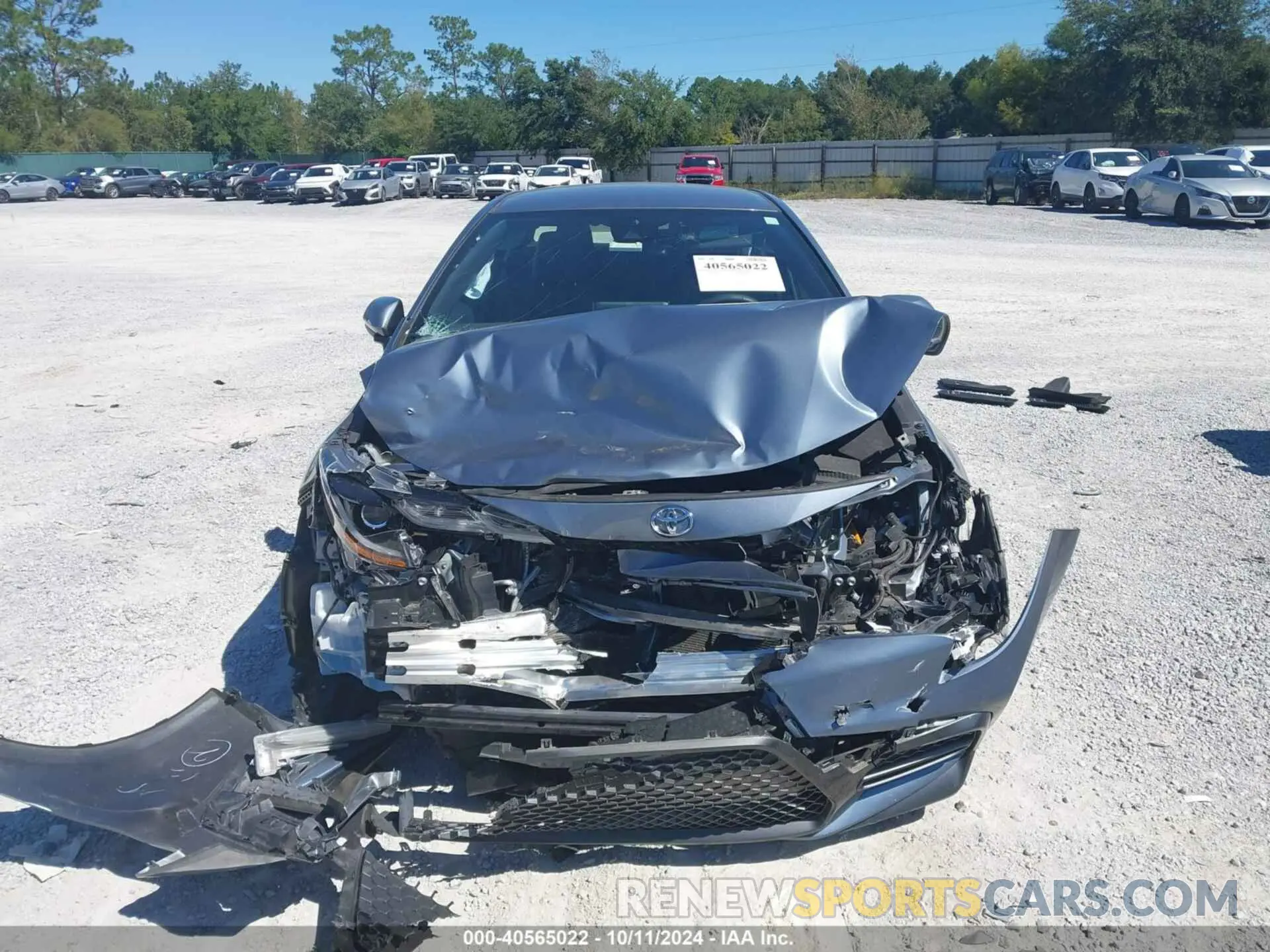 12 fotografías del automóvil dañado JTDS4RCE4LJ023658 TOYOTA COROLLA 2020