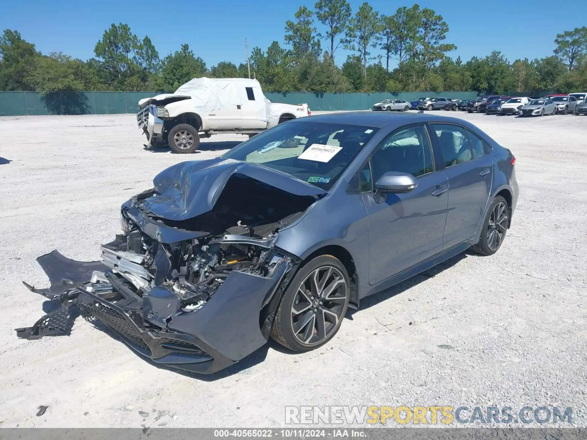 2 fotografías del automóvil dañado JTDS4RCE4LJ023658 TOYOTA COROLLA 2020