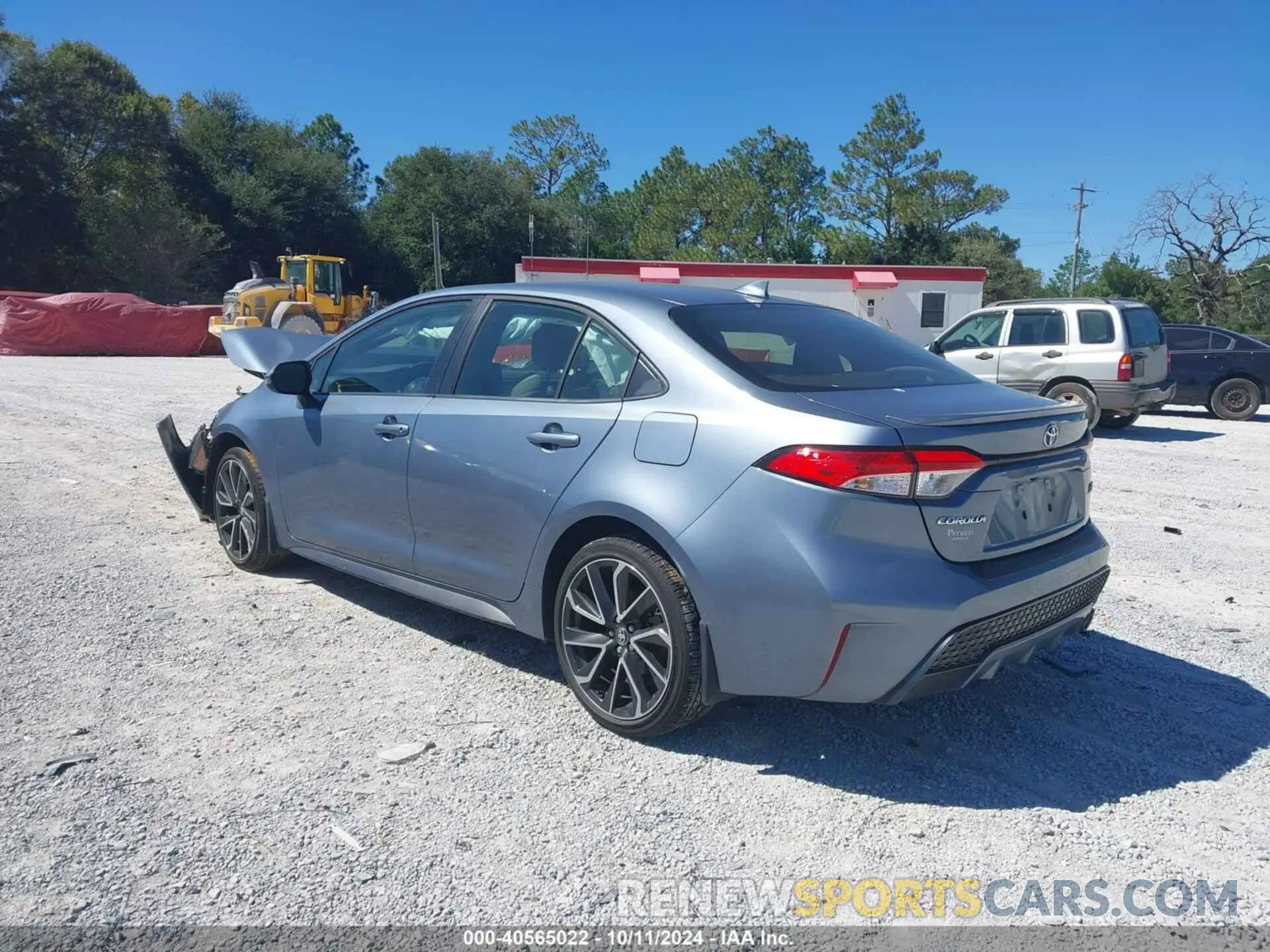 3 fotografías del automóvil dañado JTDS4RCE4LJ023658 TOYOTA COROLLA 2020