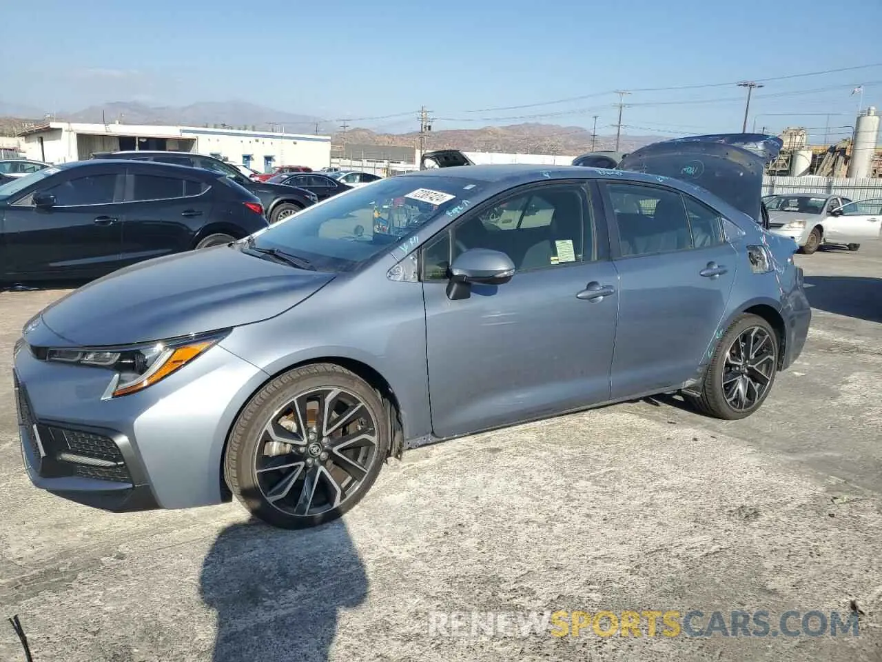 1 fotografías del automóvil dañado JTDS4RCE4LJ025121 TOYOTA COROLLA 2020