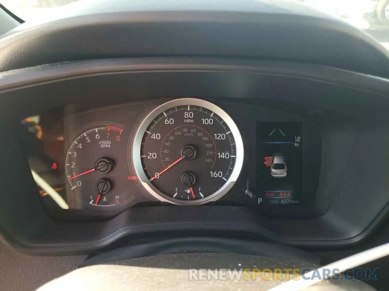 9 fotografías del automóvil dañado JTDS4RCE4LJ025121 TOYOTA COROLLA 2020