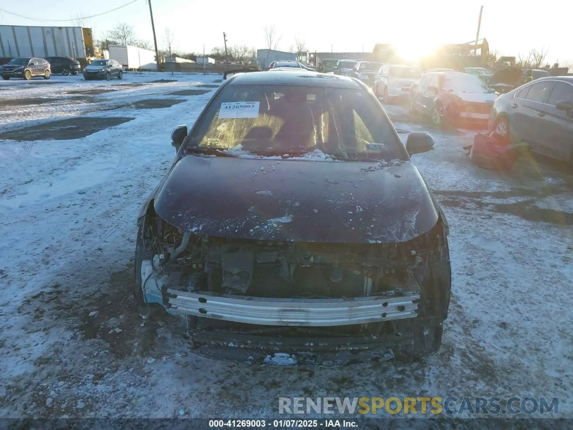 13 fotografías del automóvil dañado JTDS4RCE4LJ026222 TOYOTA COROLLA 2020