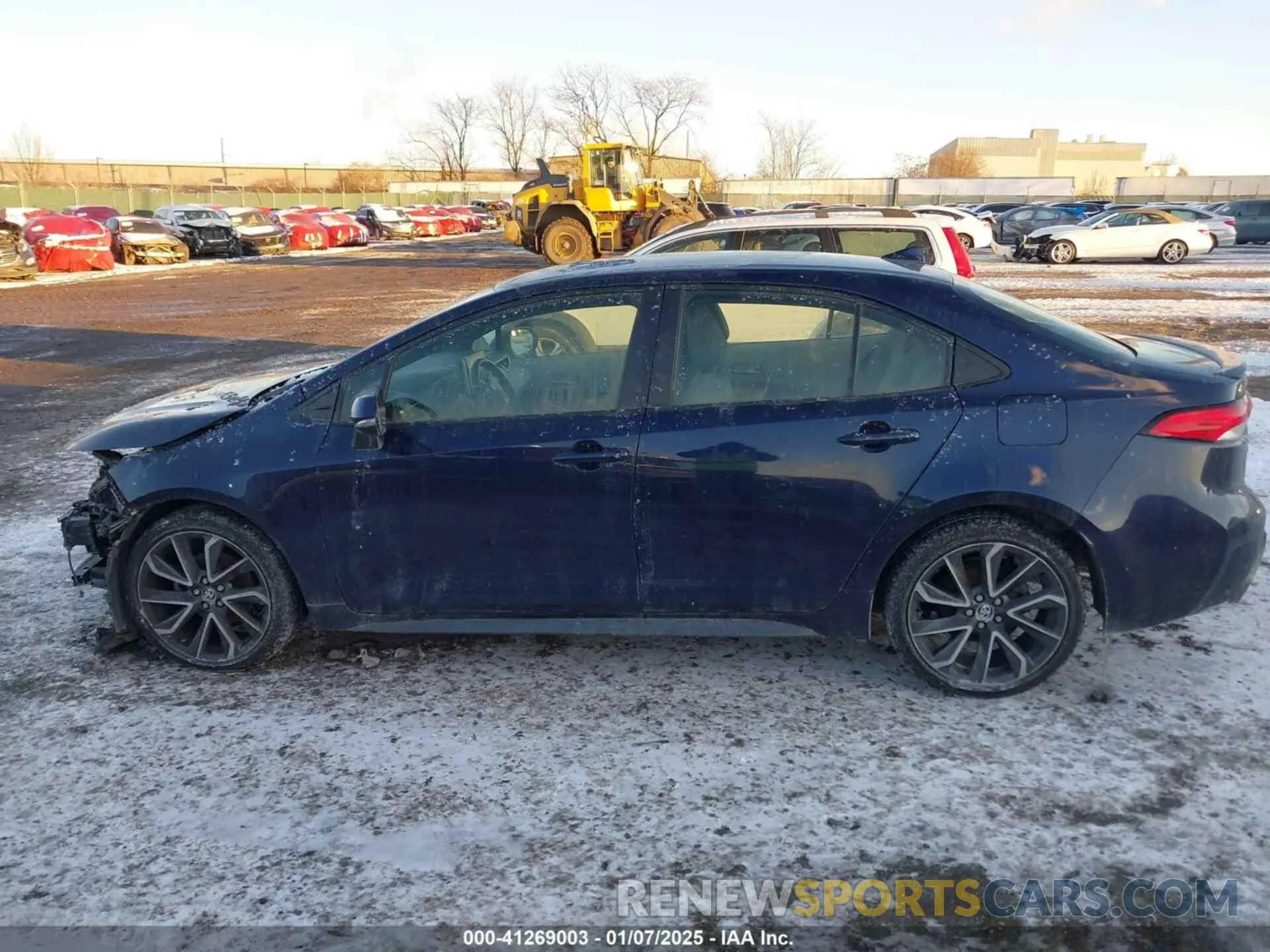 15 fotografías del automóvil dañado JTDS4RCE4LJ026222 TOYOTA COROLLA 2020