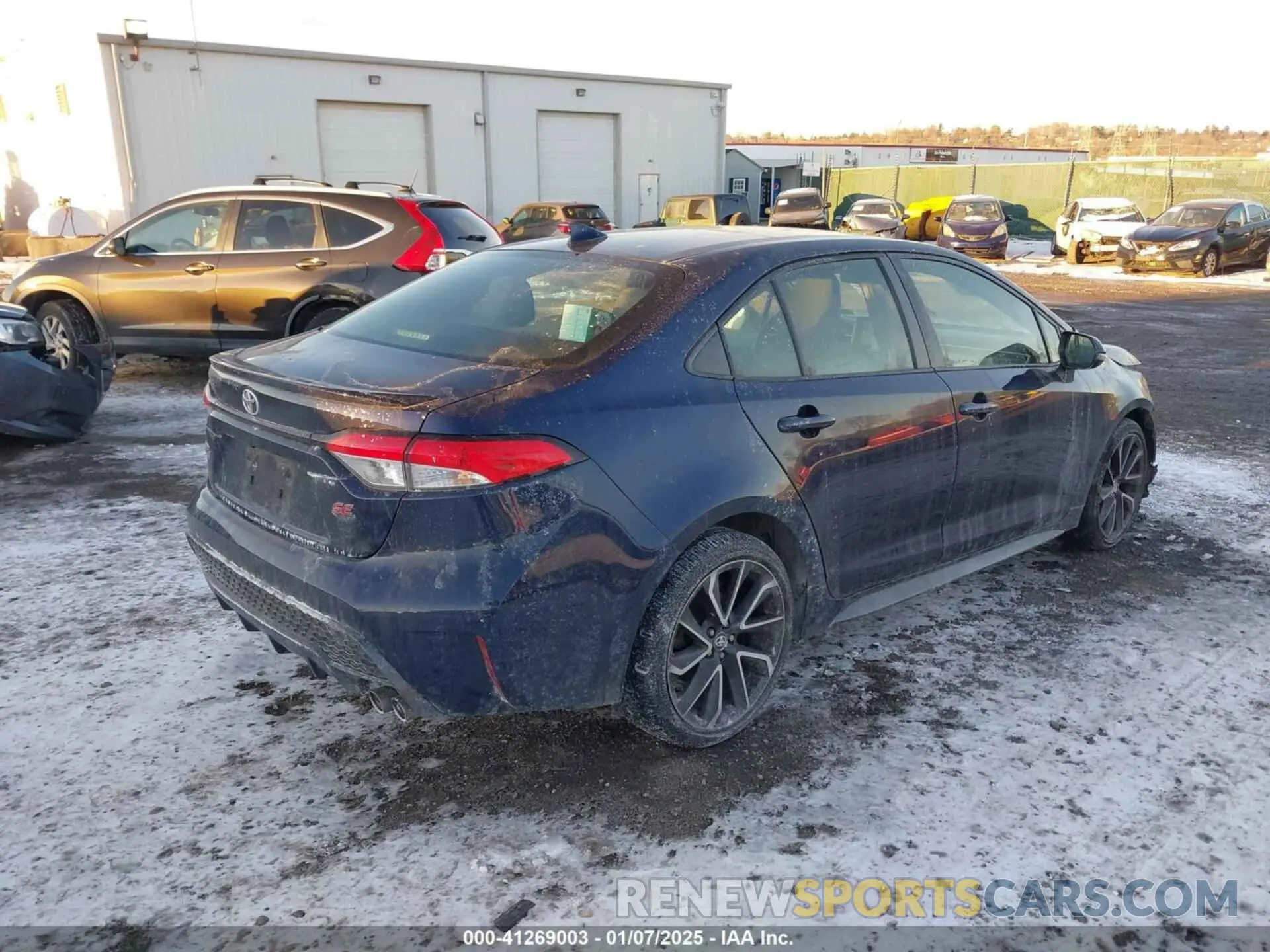 4 fotografías del automóvil dañado JTDS4RCE4LJ026222 TOYOTA COROLLA 2020