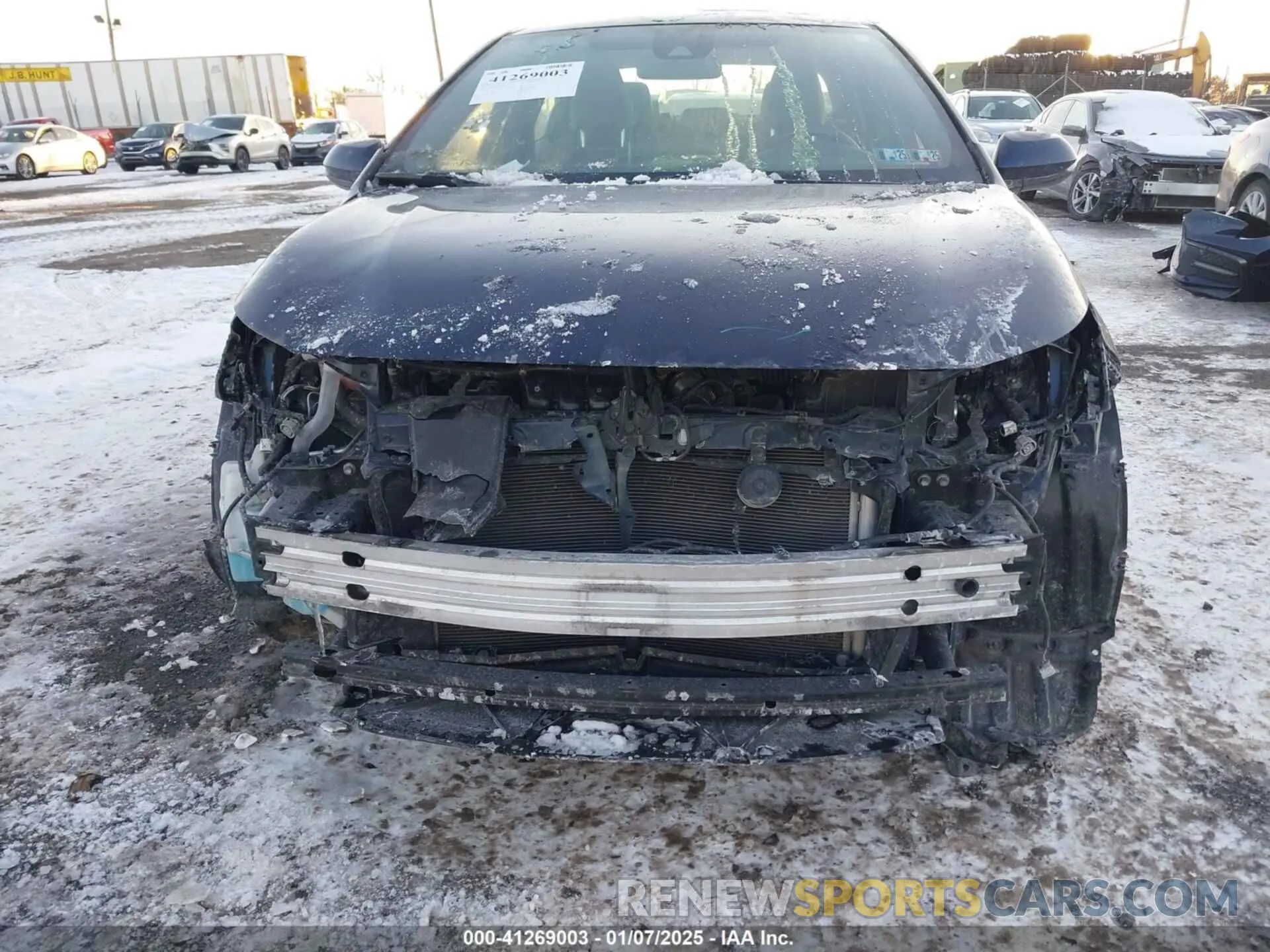 6 fotografías del automóvil dañado JTDS4RCE4LJ026222 TOYOTA COROLLA 2020