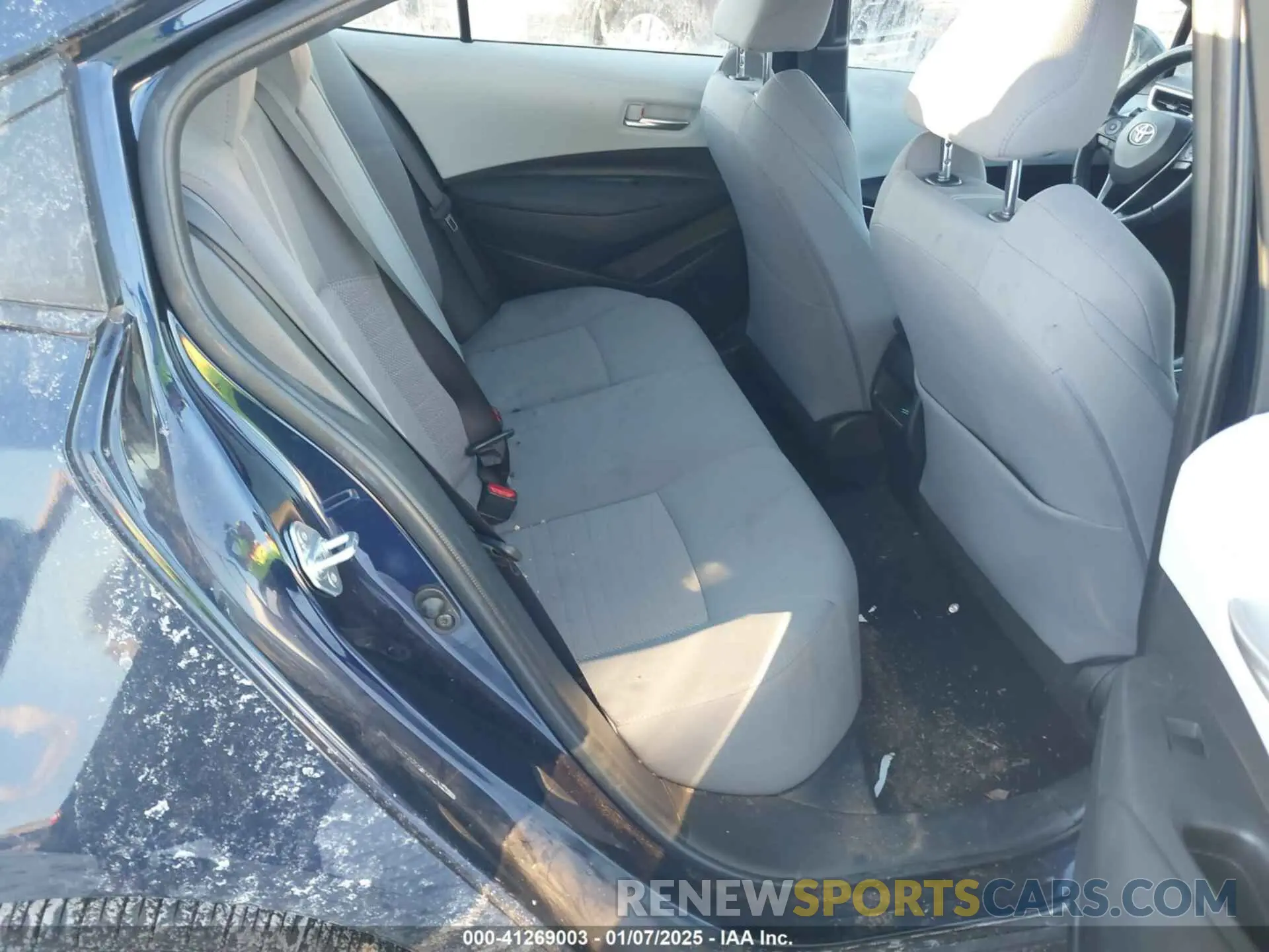 8 fotografías del automóvil dañado JTDS4RCE4LJ026222 TOYOTA COROLLA 2020
