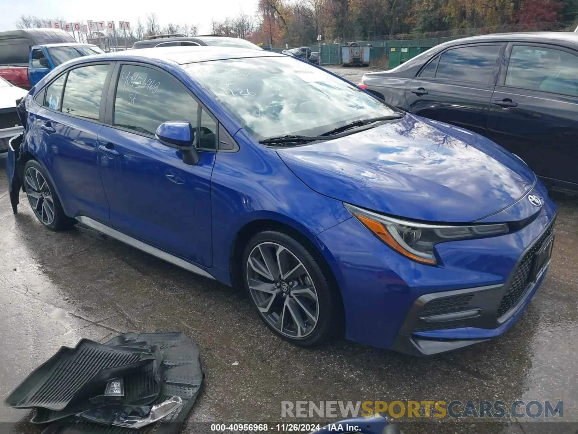 1 fotografías del automóvil dañado JTDS4RCE4LJ027208 TOYOTA COROLLA 2020