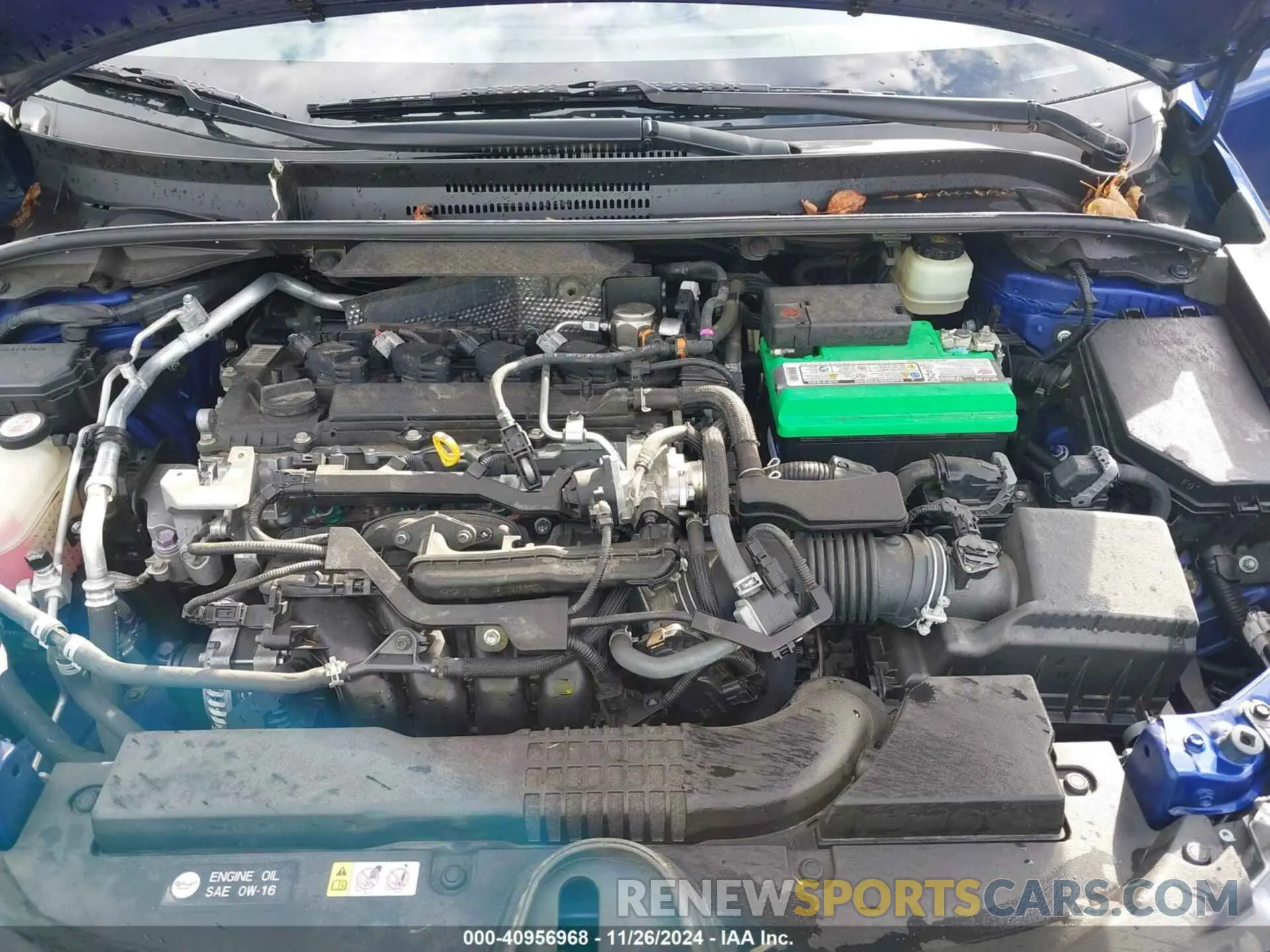 10 fotografías del automóvil dañado JTDS4RCE4LJ027208 TOYOTA COROLLA 2020