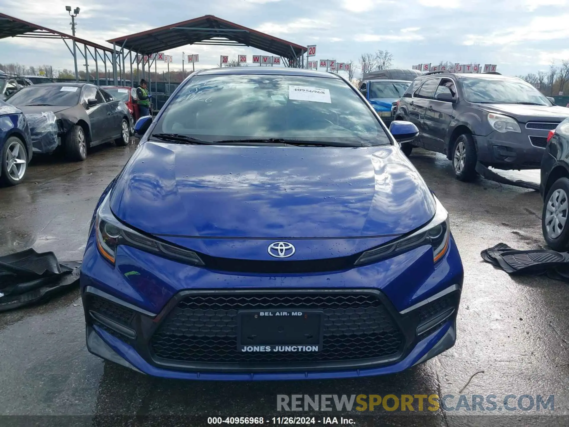 12 fotografías del automóvil dañado JTDS4RCE4LJ027208 TOYOTA COROLLA 2020