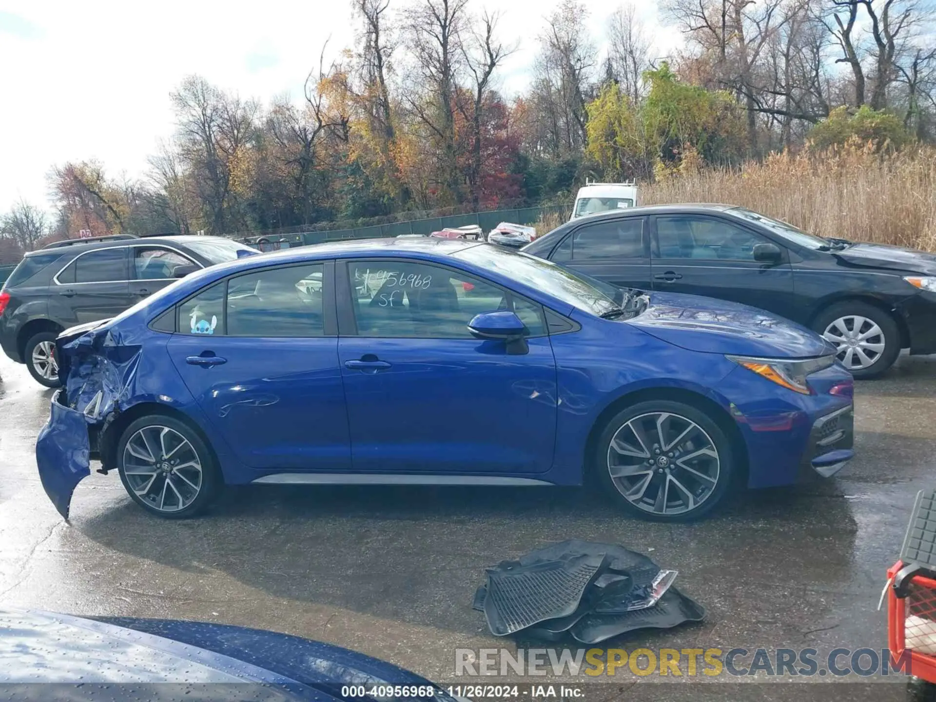 13 fotografías del automóvil dañado JTDS4RCE4LJ027208 TOYOTA COROLLA 2020