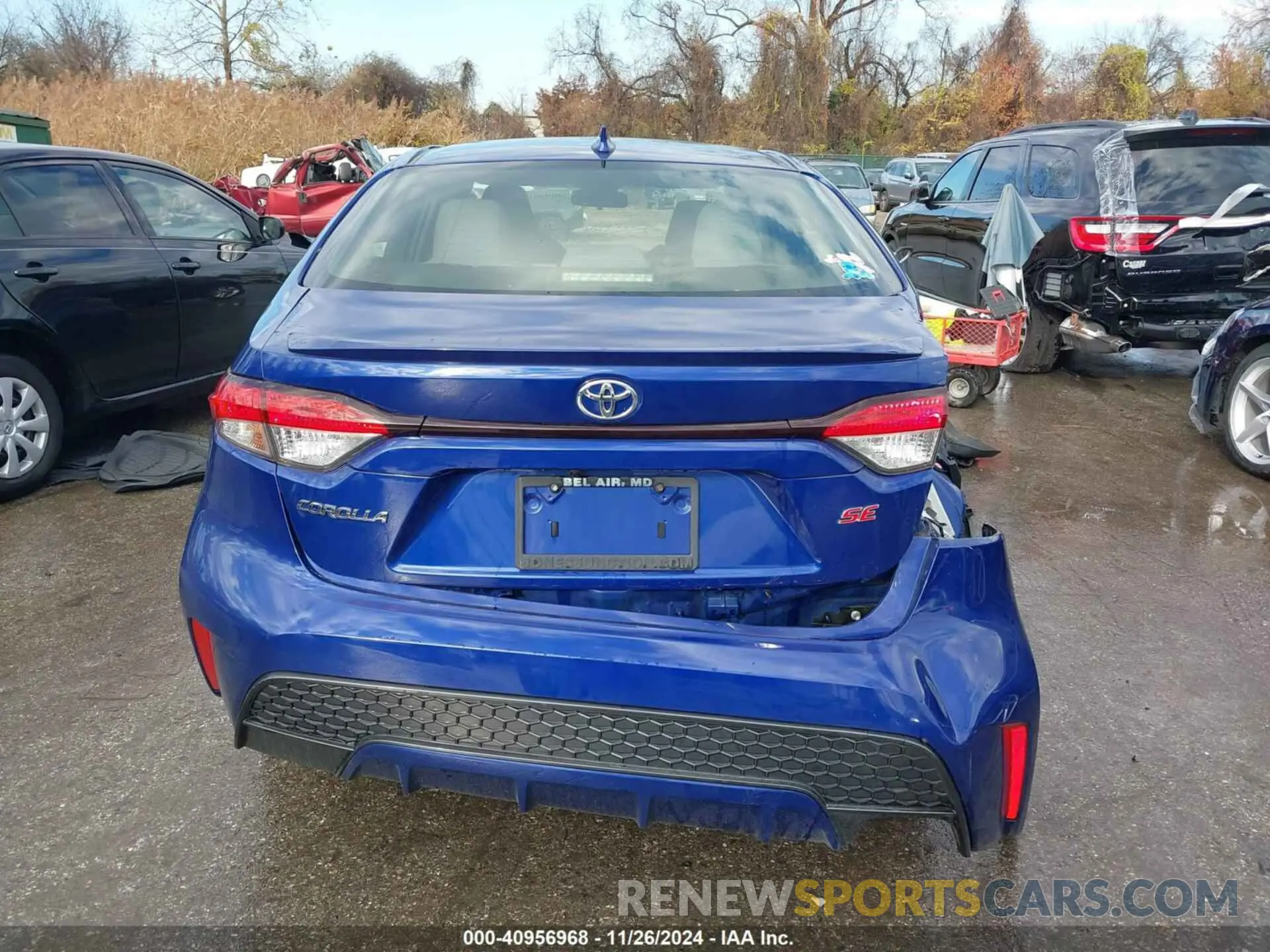 16 fotografías del automóvil dañado JTDS4RCE4LJ027208 TOYOTA COROLLA 2020