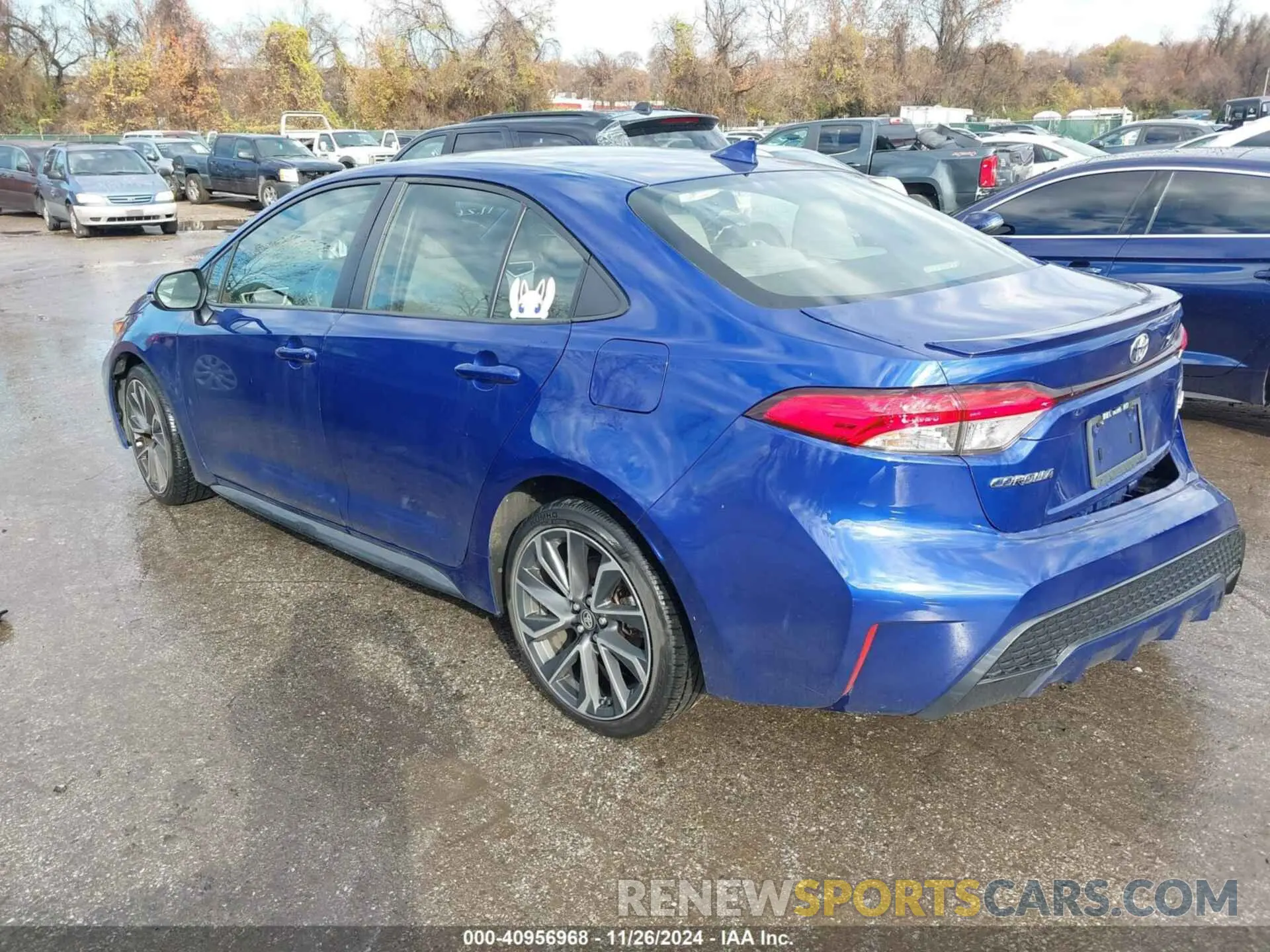 3 fotografías del automóvil dañado JTDS4RCE4LJ027208 TOYOTA COROLLA 2020