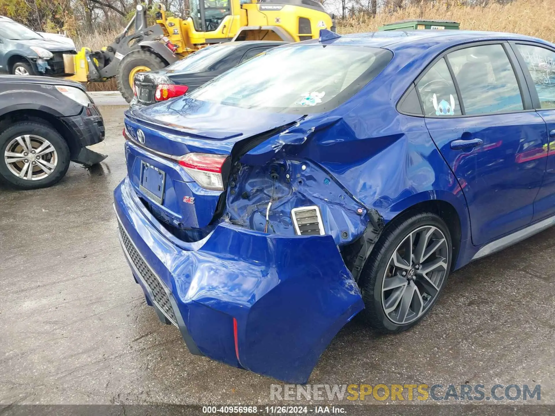 6 fotografías del automóvil dañado JTDS4RCE4LJ027208 TOYOTA COROLLA 2020