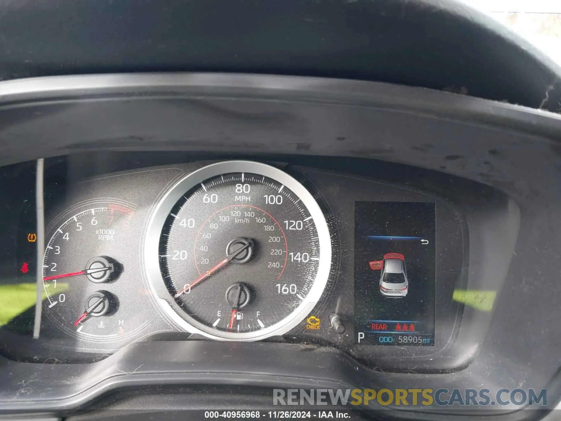 7 fotografías del automóvil dañado JTDS4RCE4LJ027208 TOYOTA COROLLA 2020