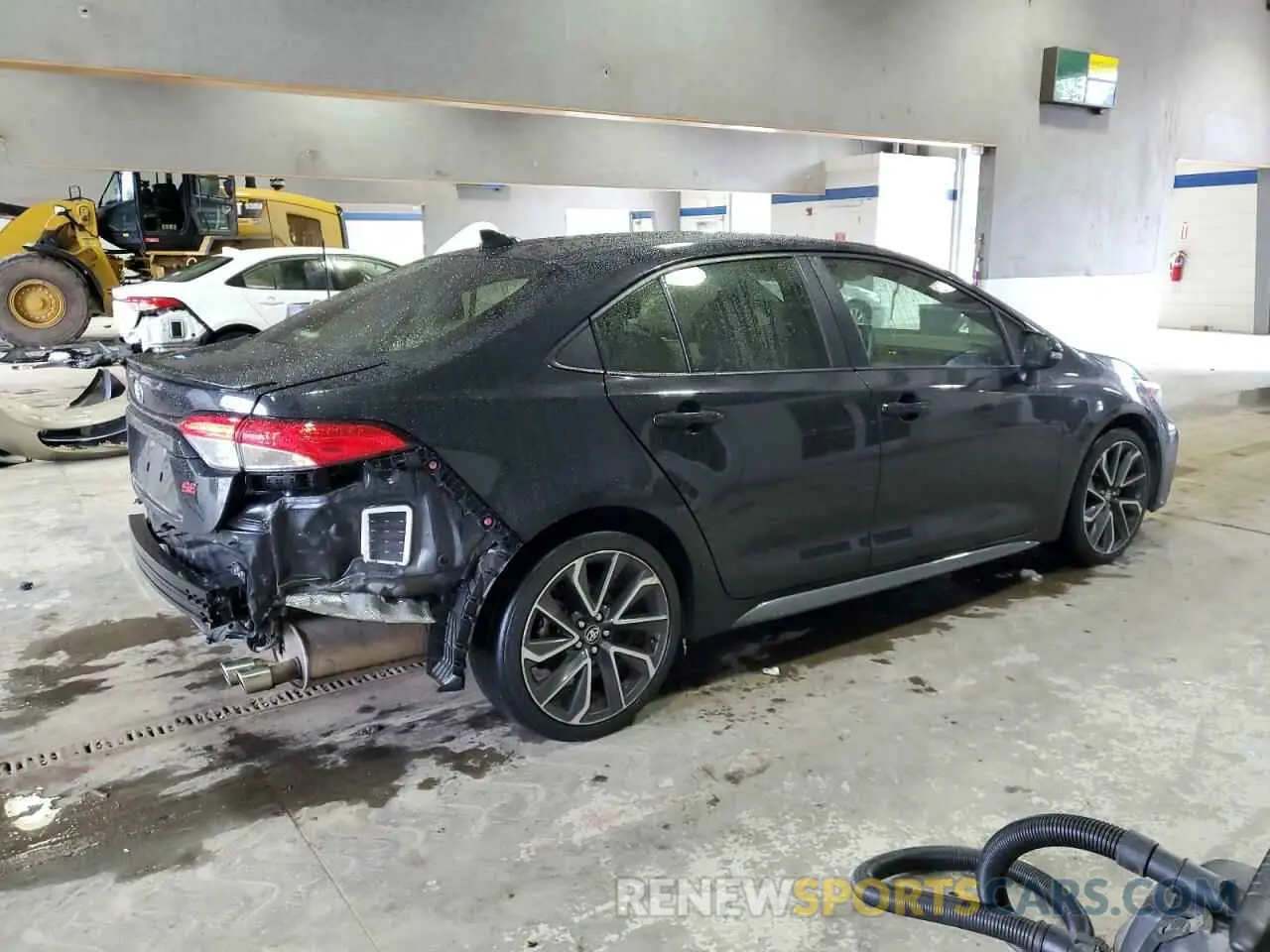 3 fotografías del automóvil dañado JTDS4RCE4LJ027497 TOYOTA COROLLA 2020
