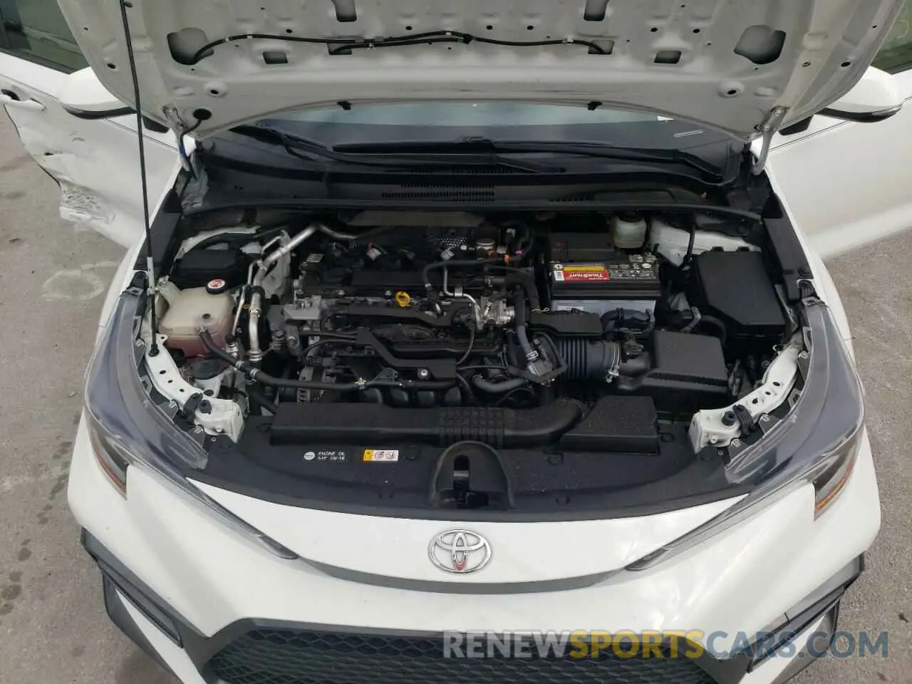 7 fotografías del automóvil dañado JTDS4RCE4LJ027922 TOYOTA COROLLA 2020