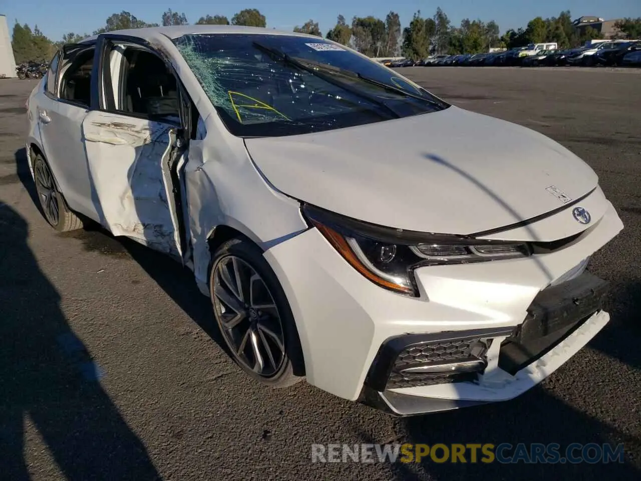 1 fotografías del automóvil dañado JTDS4RCE4LJ036930 TOYOTA COROLLA 2020