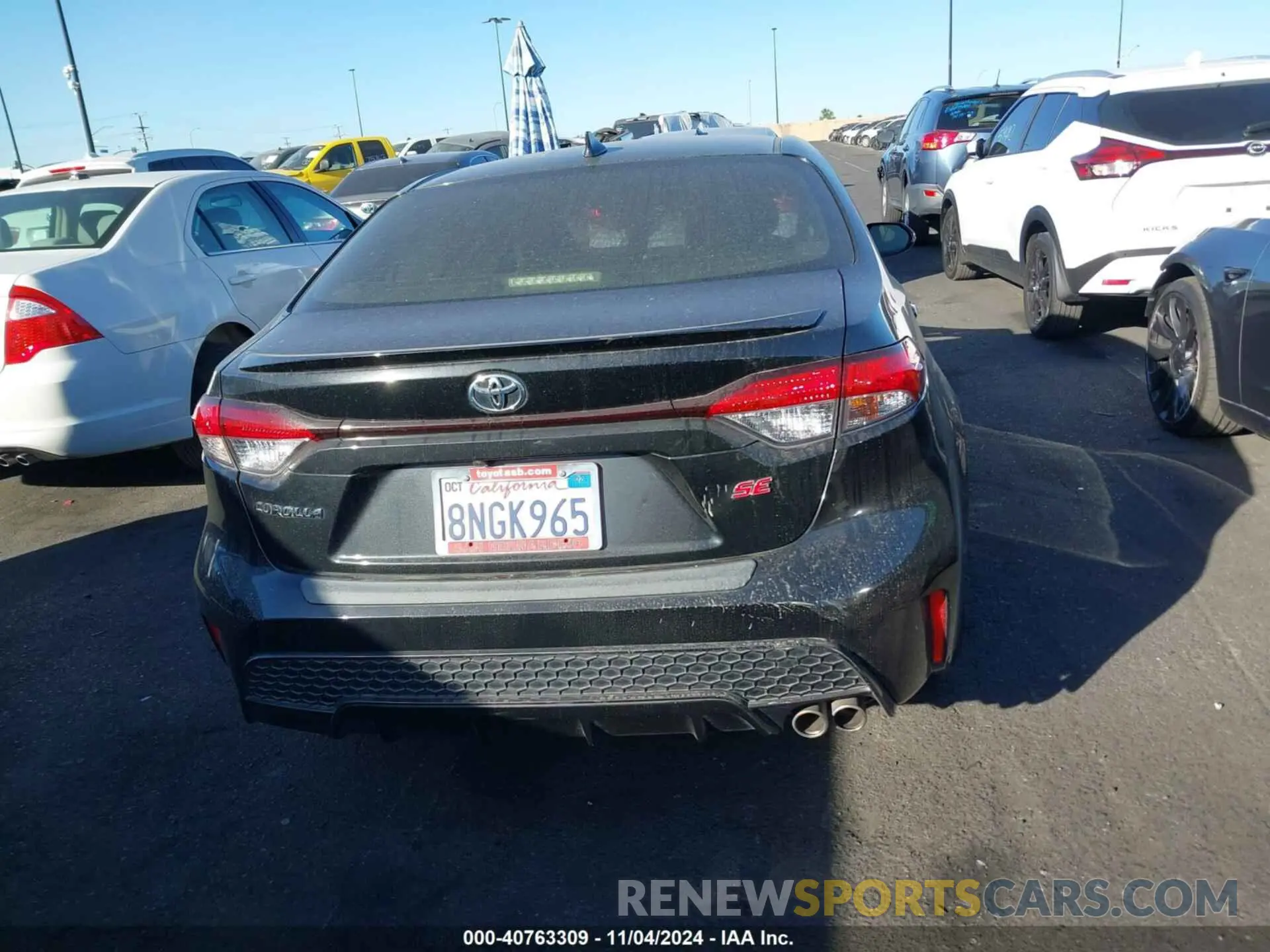 16 fotografías del automóvil dañado JTDS4RCE4LJ042128 TOYOTA COROLLA 2020