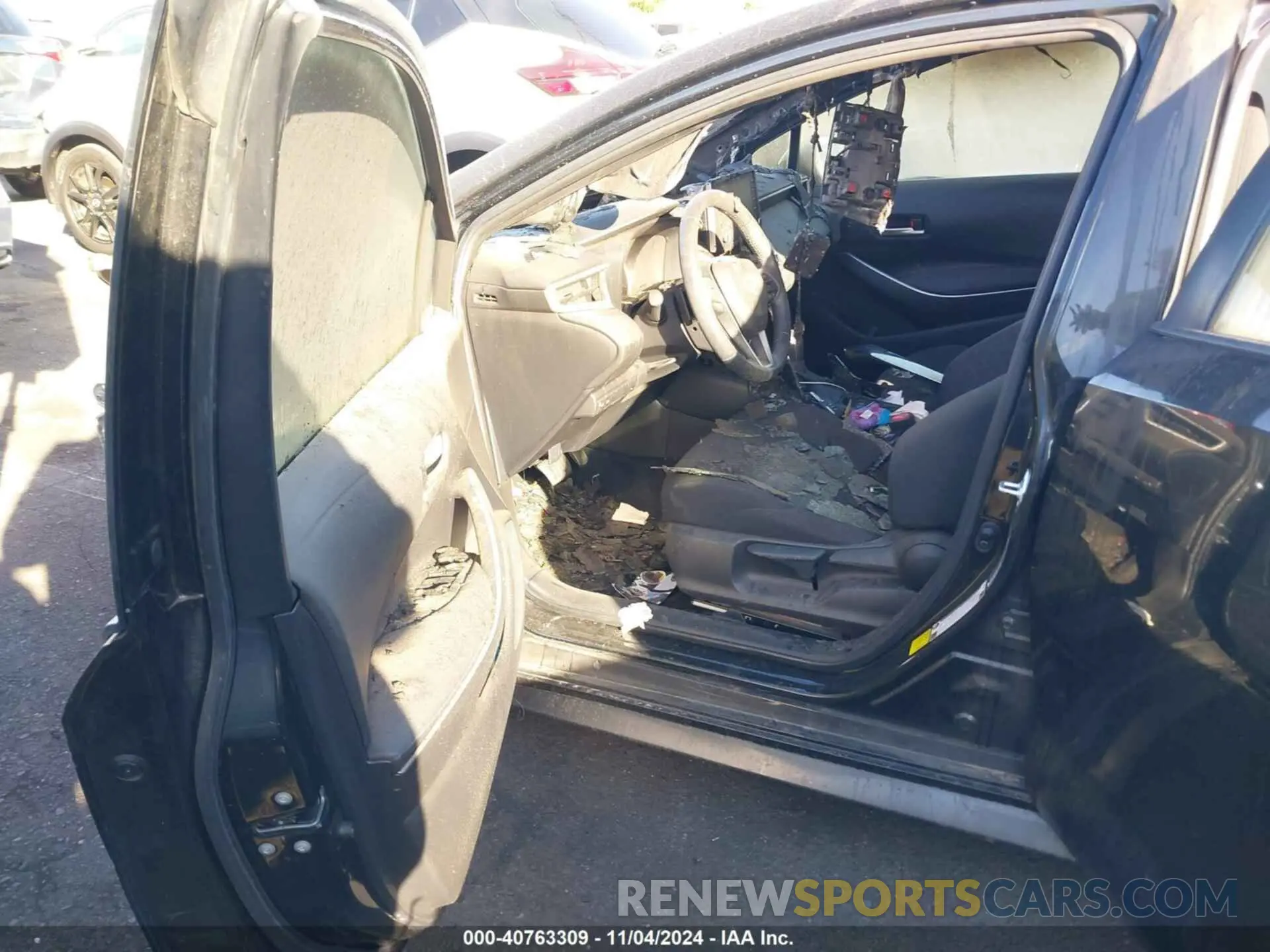 5 fotografías del automóvil dañado JTDS4RCE4LJ042128 TOYOTA COROLLA 2020