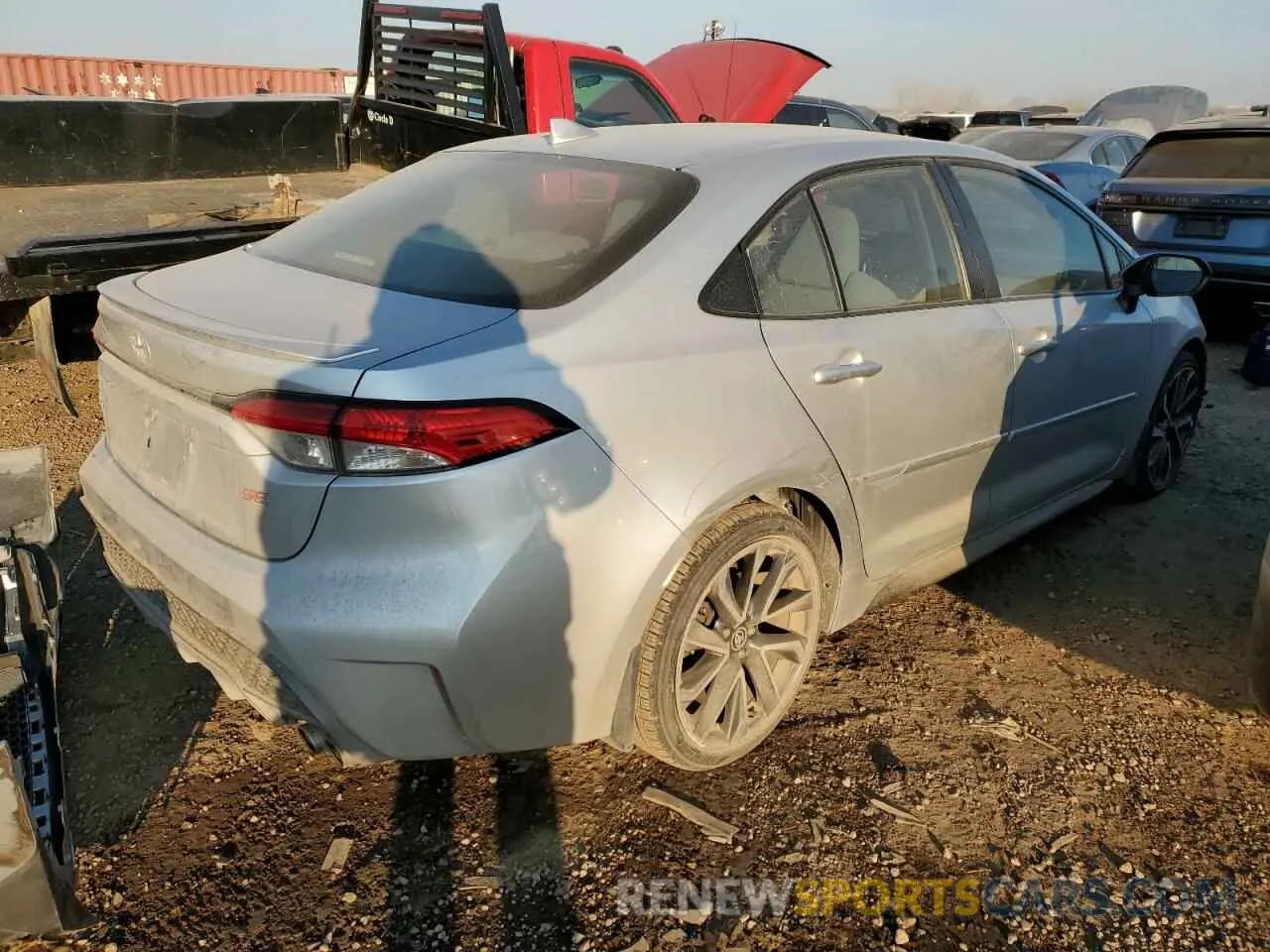 3 fotografías del automóvil dañado JTDS4RCE5LJ001670 TOYOTA COROLLA 2020