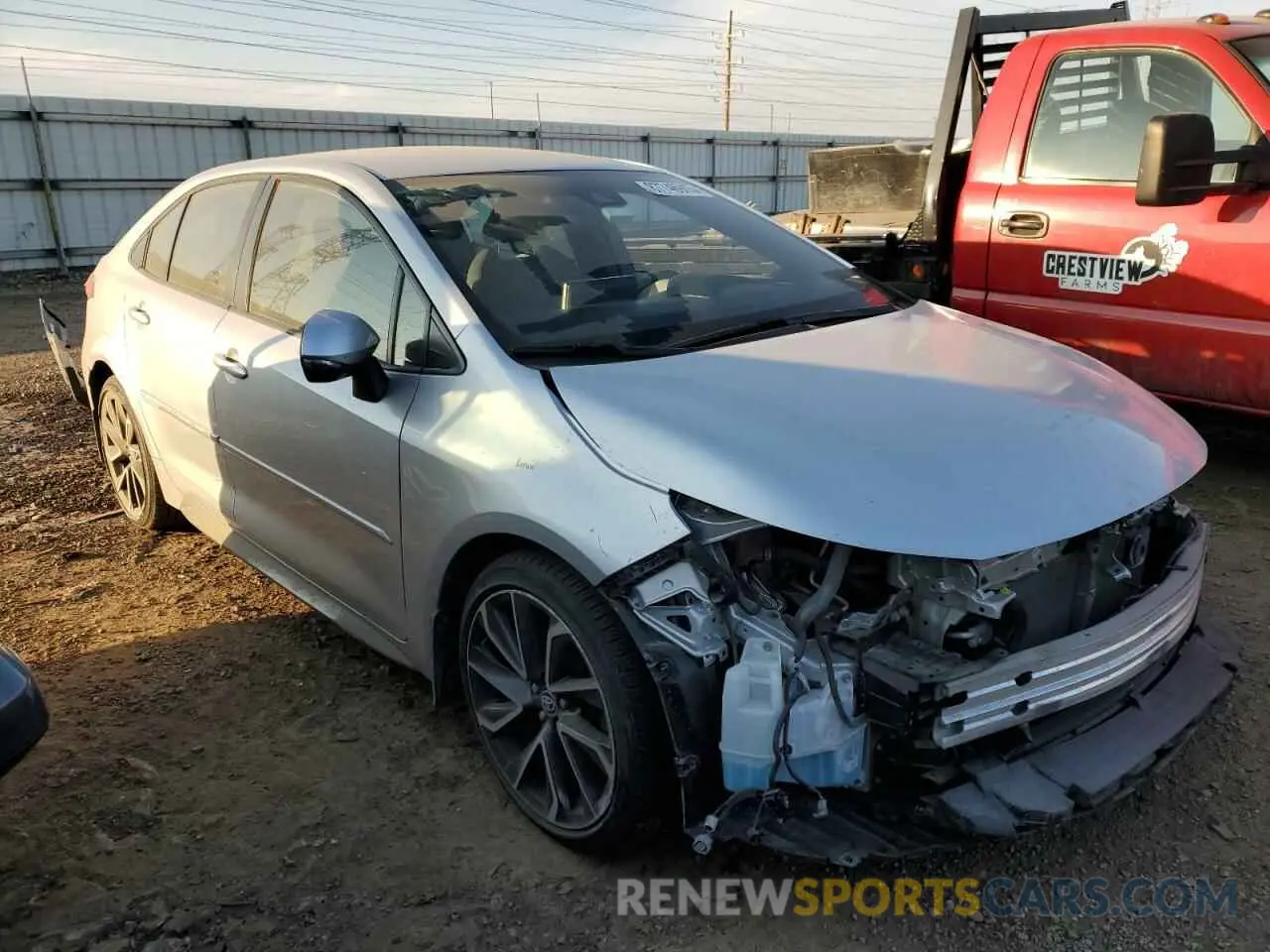 4 fotografías del automóvil dañado JTDS4RCE5LJ001670 TOYOTA COROLLA 2020