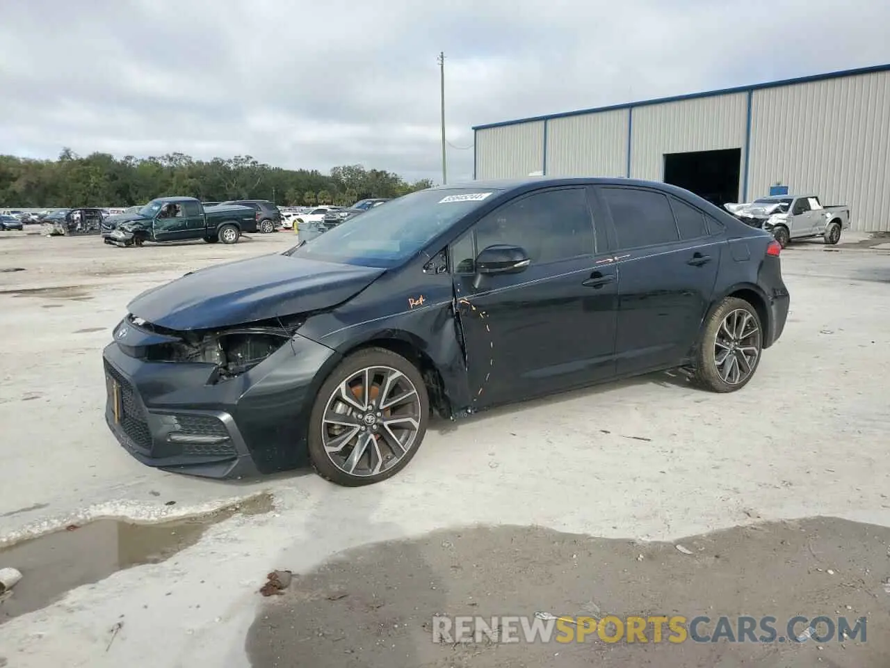 1 fotografías del automóvil dañado JTDS4RCE5LJ003161 TOYOTA COROLLA 2020