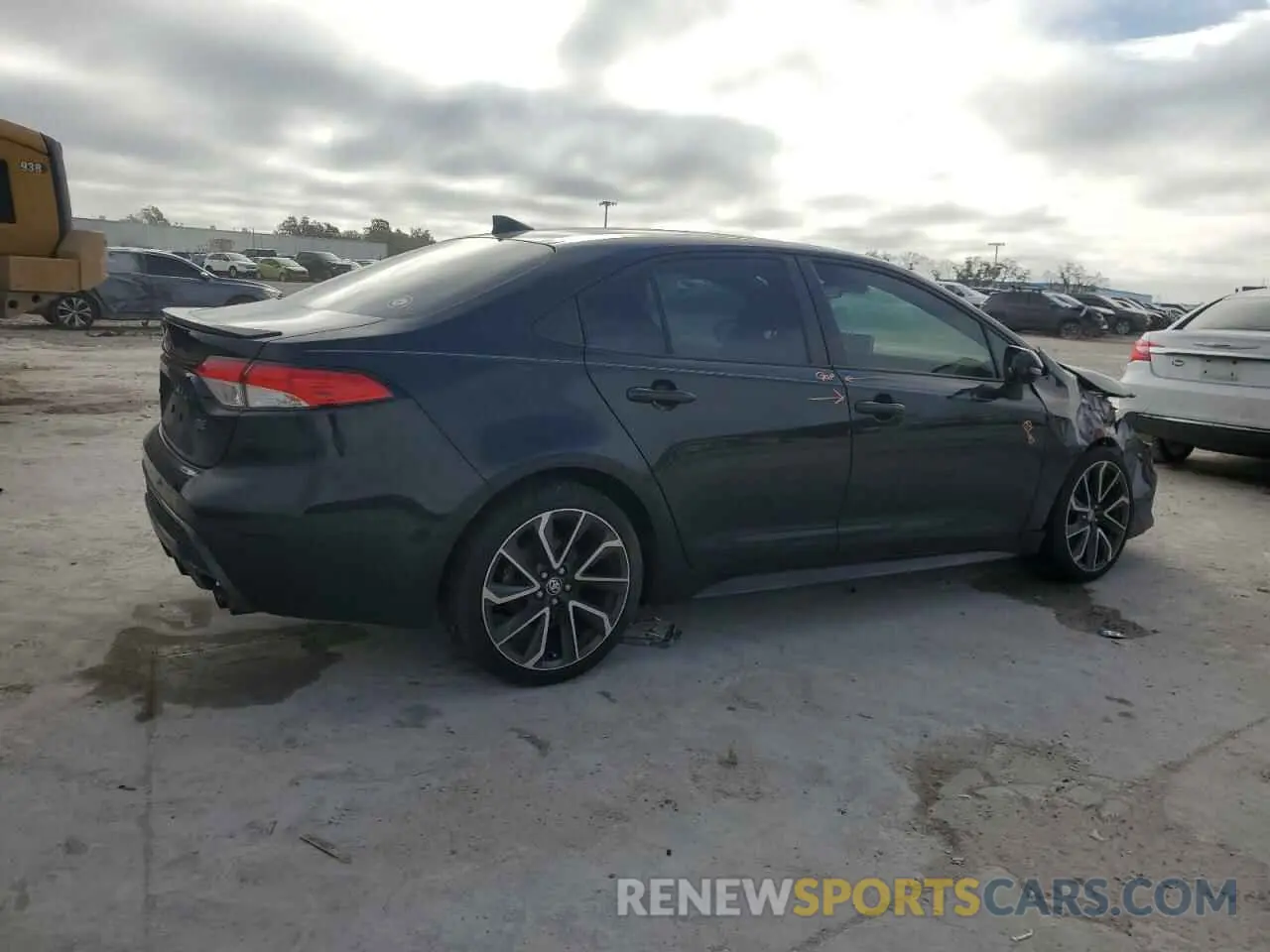 3 fotografías del automóvil dañado JTDS4RCE5LJ003161 TOYOTA COROLLA 2020