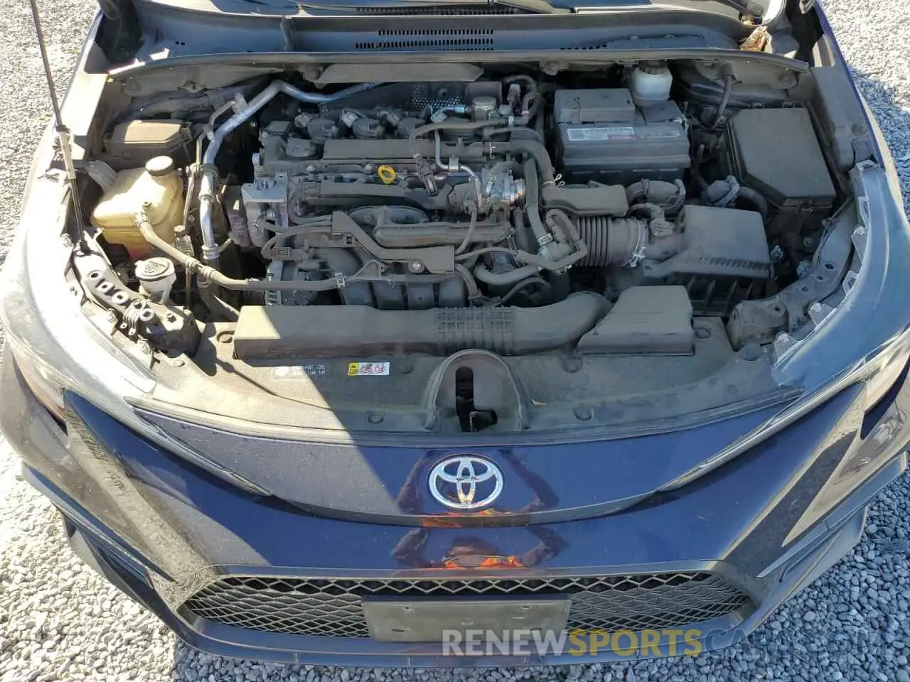 11 fotografías del automóvil dañado JTDS4RCE5LJ008389 TOYOTA COROLLA 2020