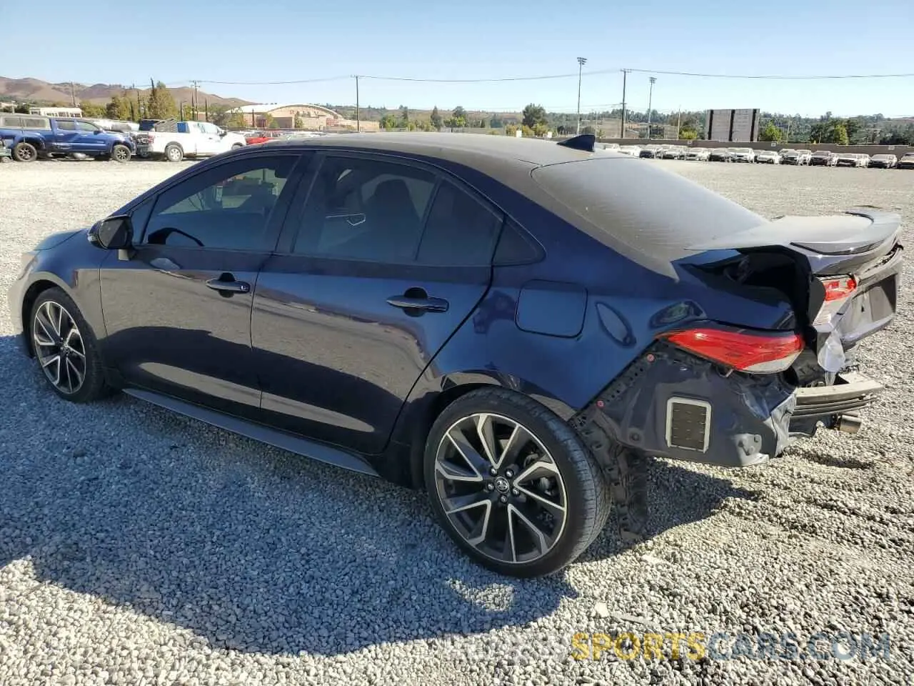 2 fotografías del automóvil dañado JTDS4RCE5LJ008389 TOYOTA COROLLA 2020
