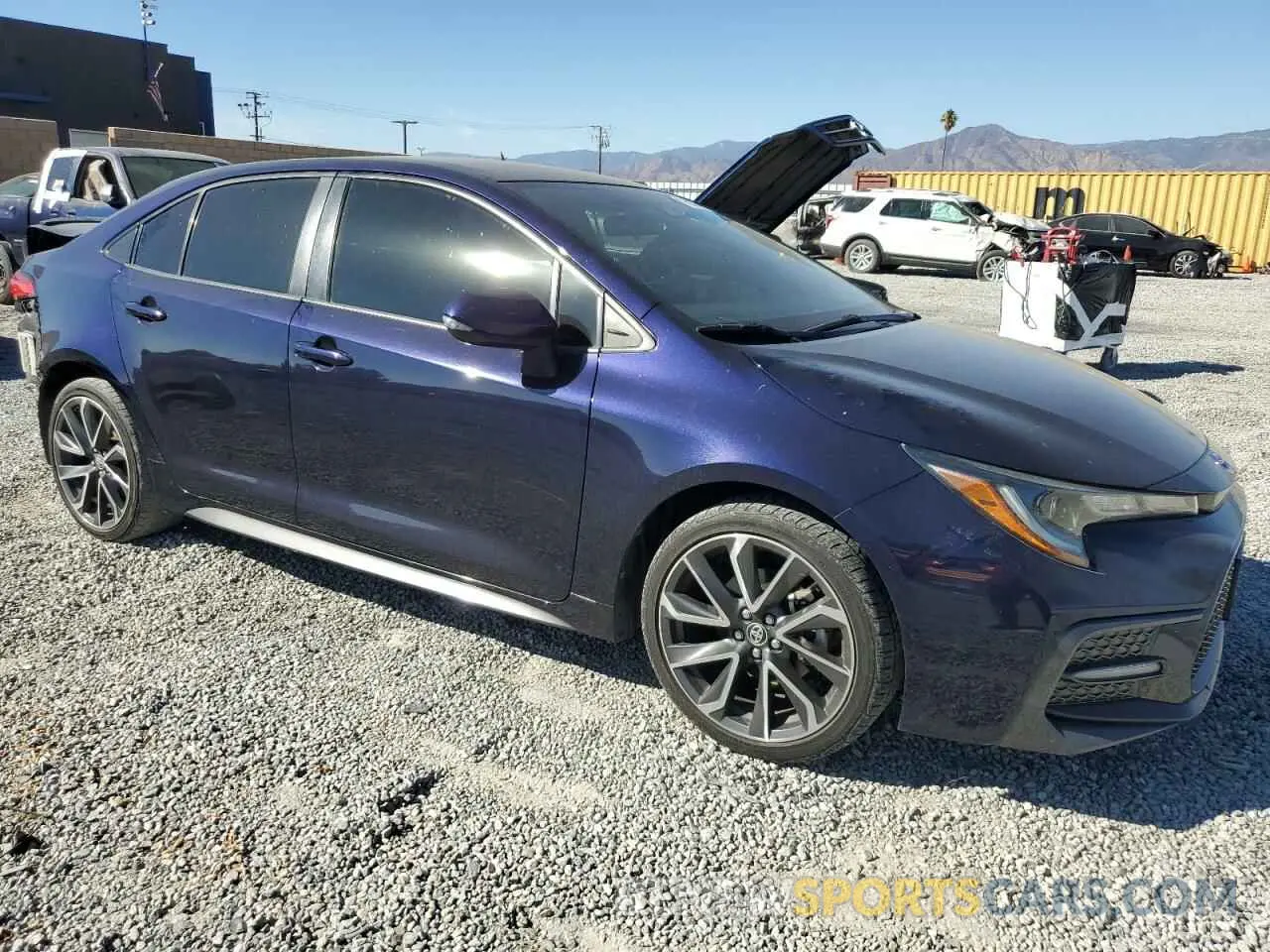 4 fotografías del automóvil dañado JTDS4RCE5LJ008389 TOYOTA COROLLA 2020