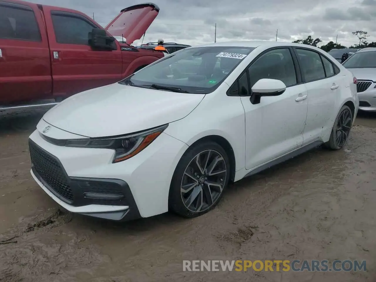 1 fotografías del automóvil dañado JTDS4RCE5LJ011504 TOYOTA COROLLA 2020