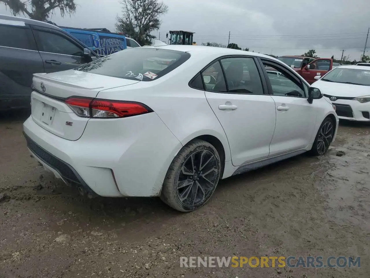 3 fotografías del automóvil dañado JTDS4RCE5LJ011504 TOYOTA COROLLA 2020