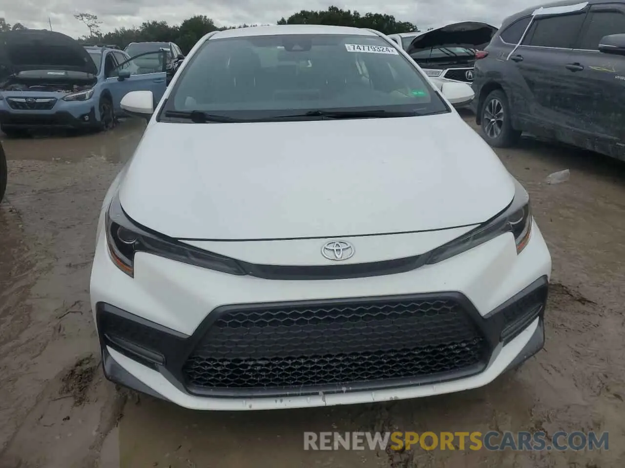 5 fotografías del automóvil dañado JTDS4RCE5LJ011504 TOYOTA COROLLA 2020