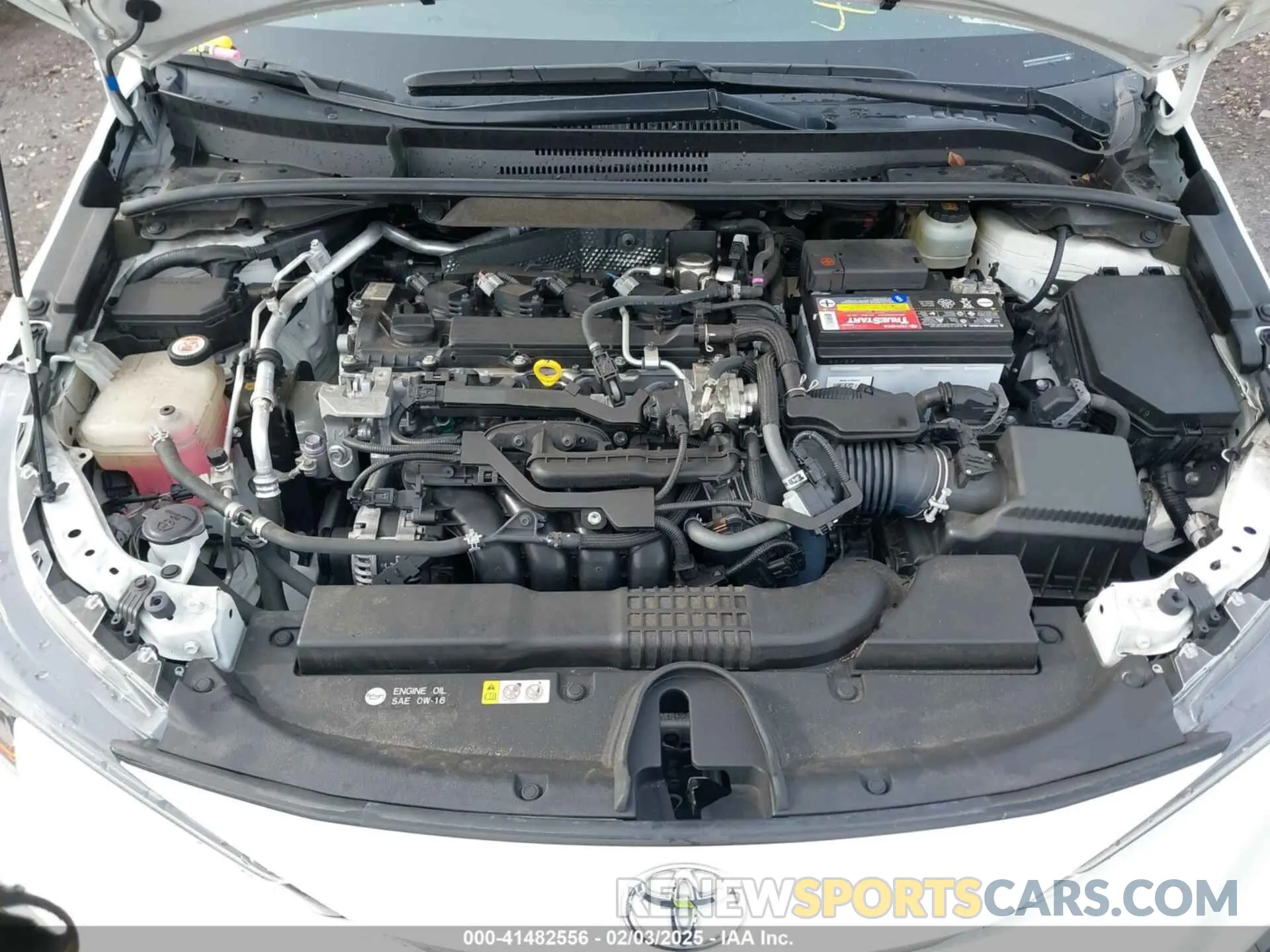 10 fotografías del automóvil dañado JTDS4RCE5LJ018467 TOYOTA COROLLA 2020
