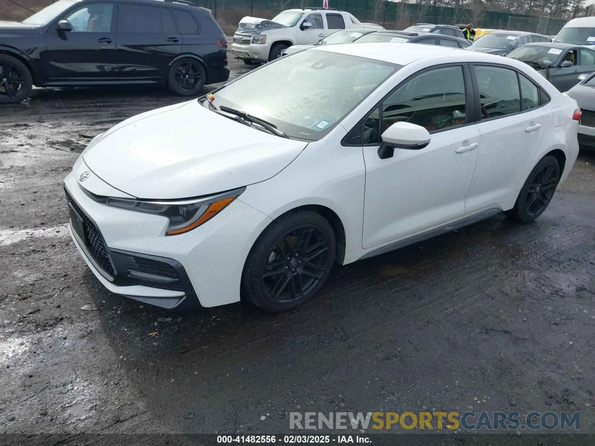 2 fotografías del automóvil dañado JTDS4RCE5LJ018467 TOYOTA COROLLA 2020