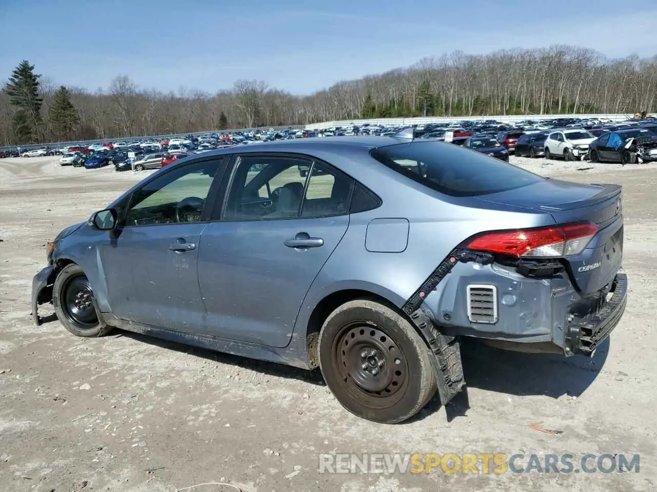 2 fotografías del automóvil dañado JTDS4RCE5LJ019988 TOYOTA COROLLA 2020