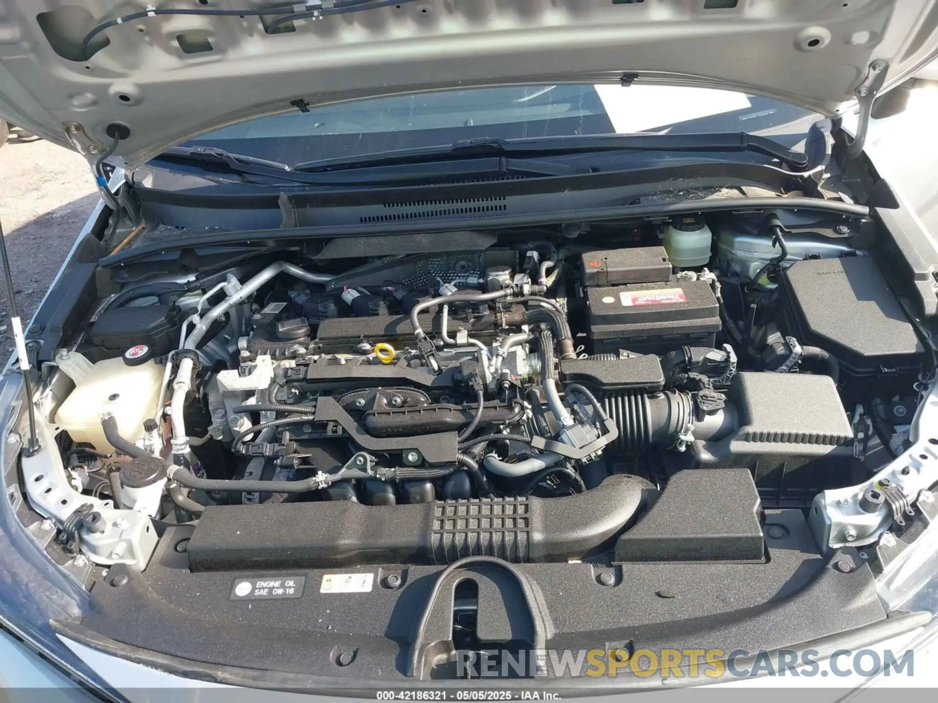 10 fotografías del automóvil dañado JTDS4RCE5LJ022101 TOYOTA COROLLA 2020