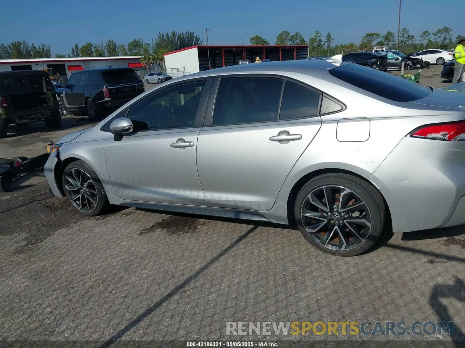 14 fotografías del automóvil dañado JTDS4RCE5LJ022101 TOYOTA COROLLA 2020