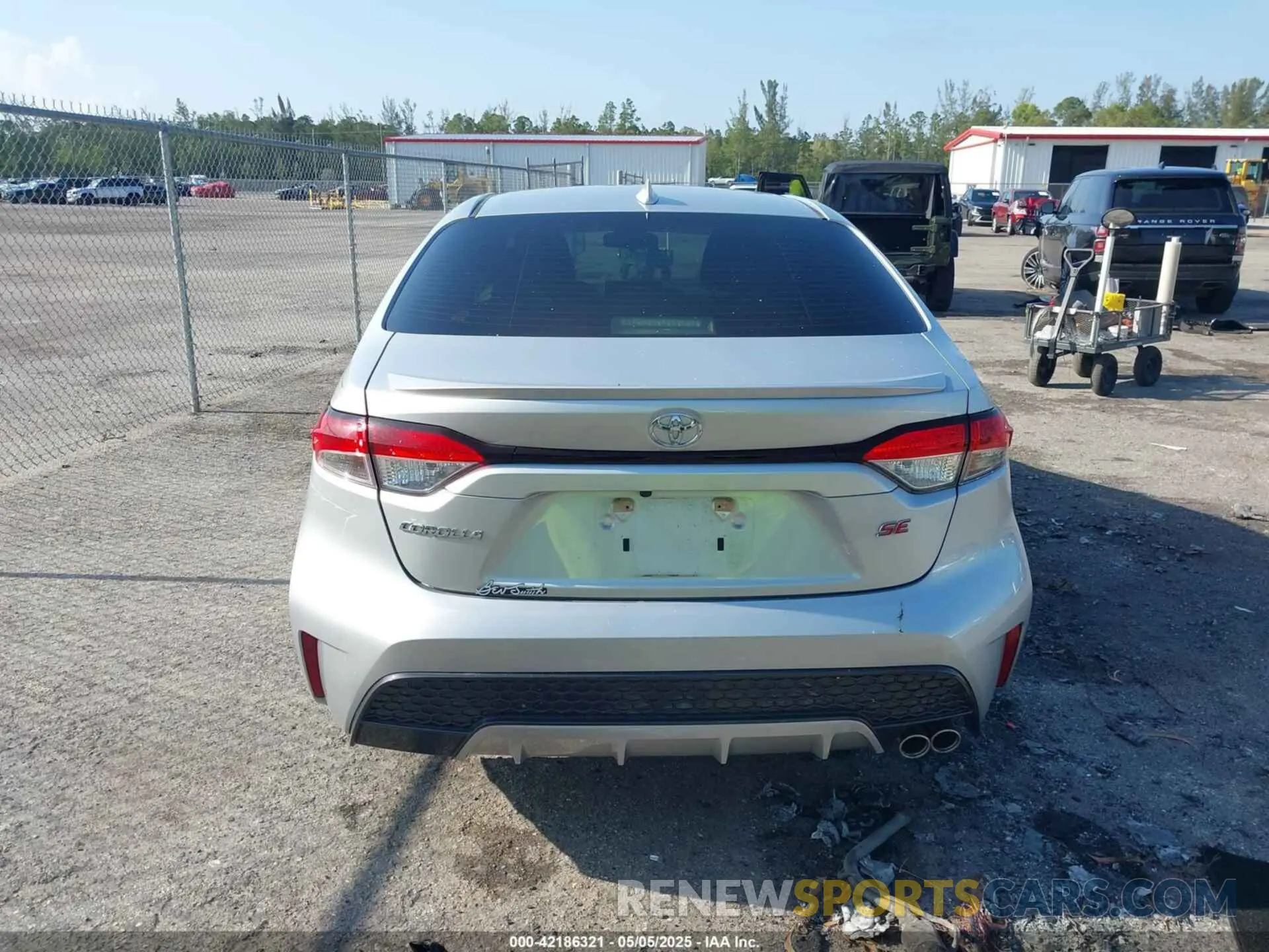 16 fotografías del automóvil dañado JTDS4RCE5LJ022101 TOYOTA COROLLA 2020