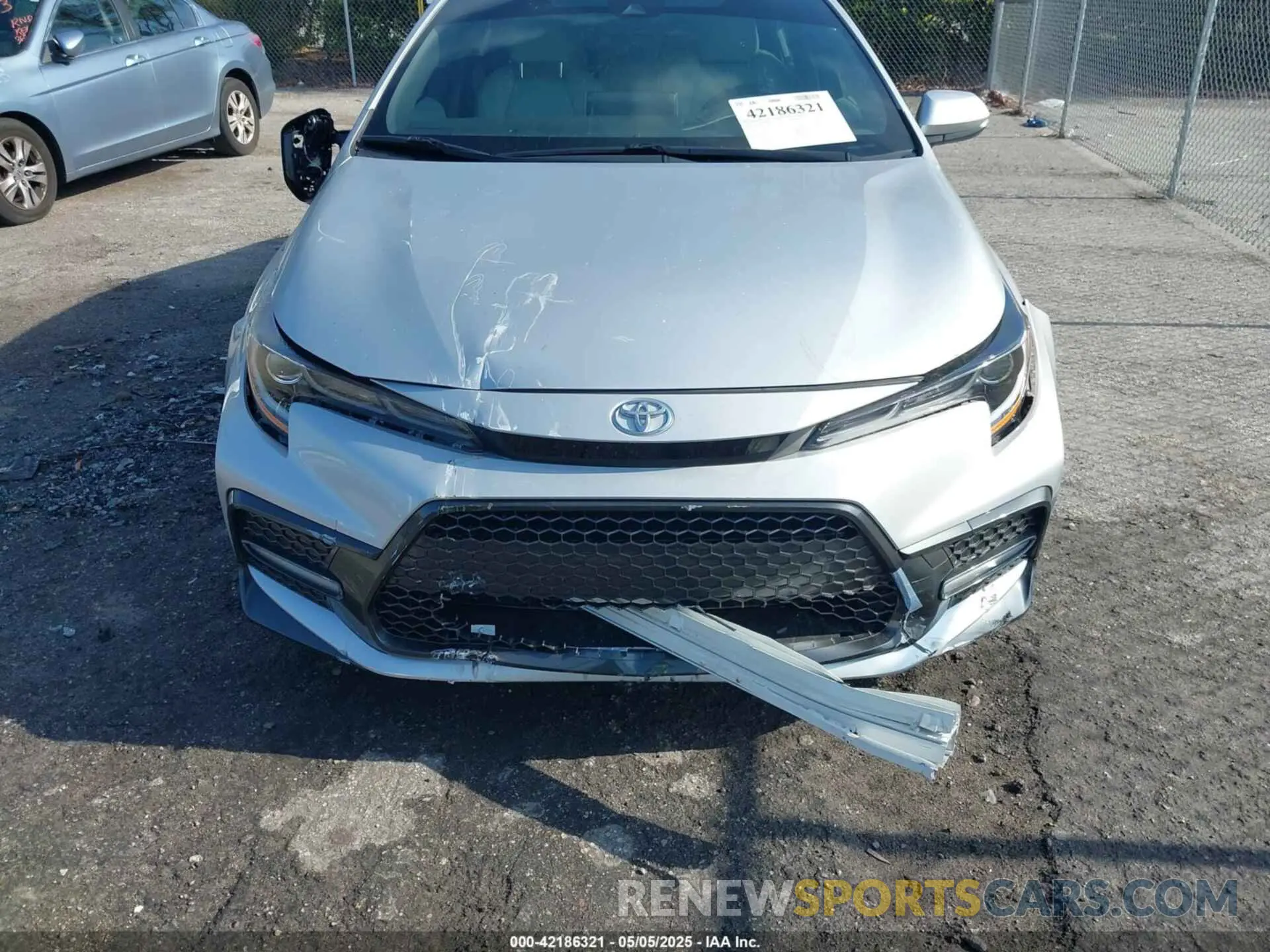 6 fotografías del automóvil dañado JTDS4RCE5LJ022101 TOYOTA COROLLA 2020