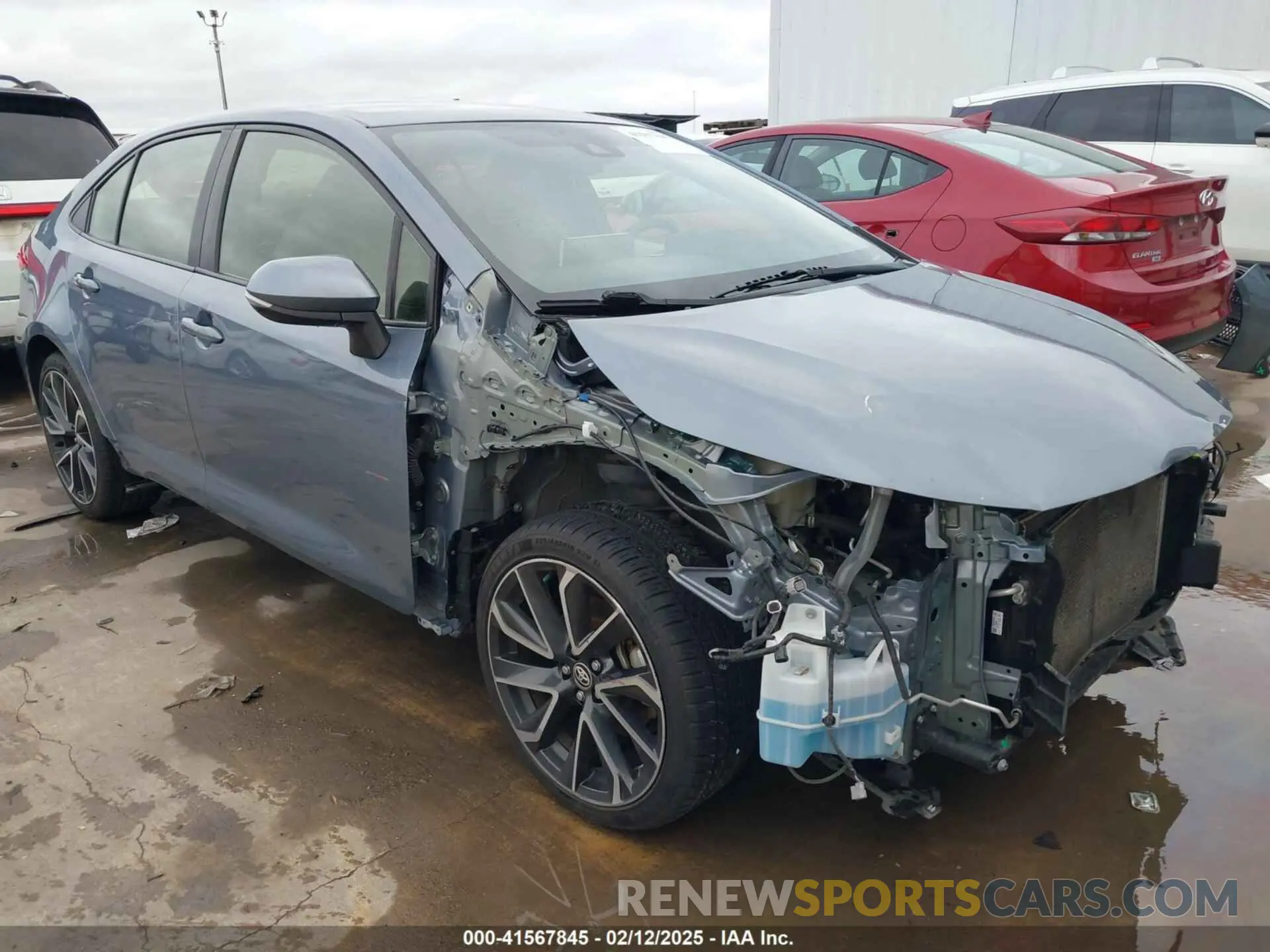 1 fotografías del automóvil dañado JTDS4RCE5LJ024964 TOYOTA COROLLA 2020