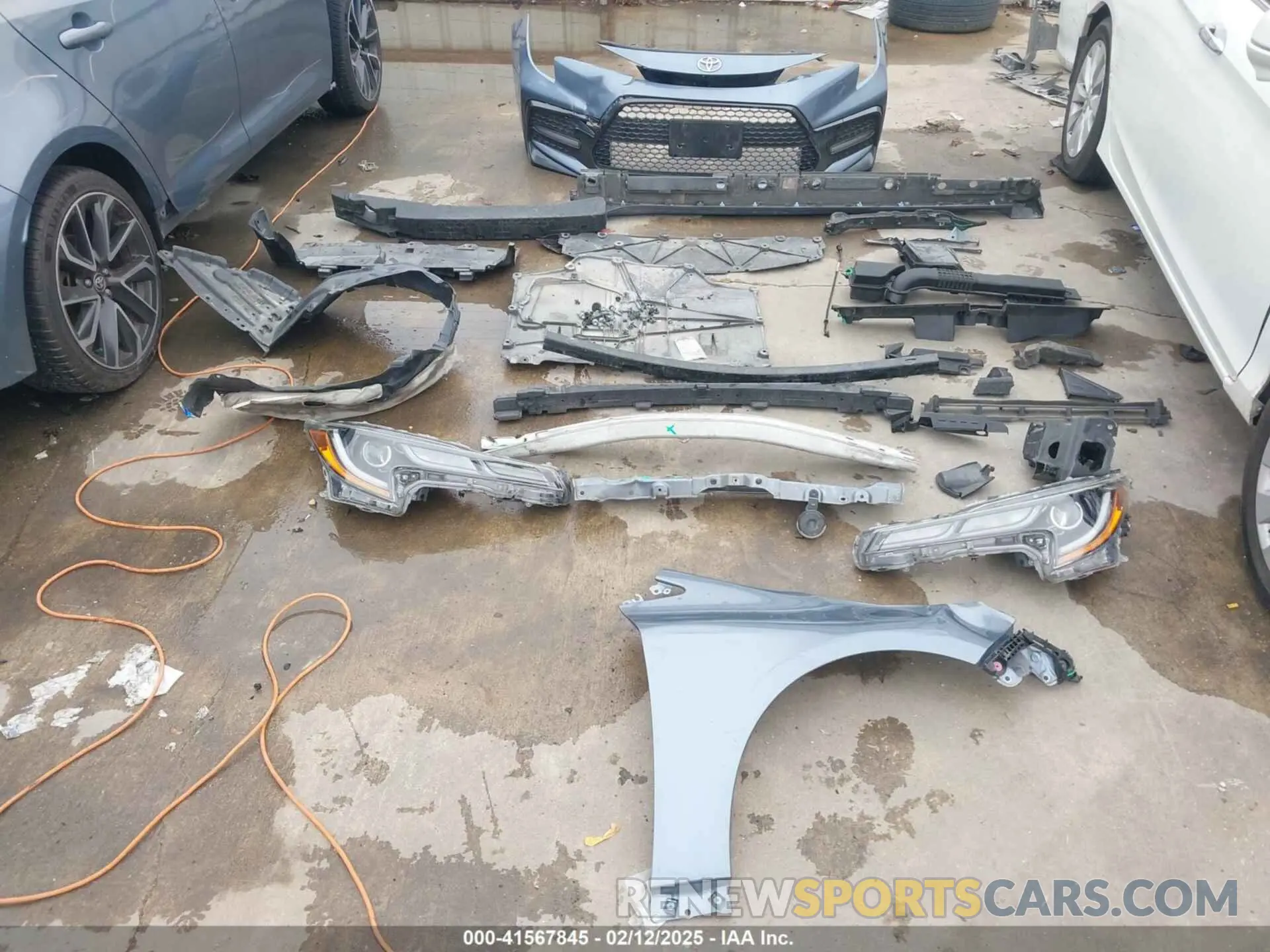 12 fotografías del automóvil dañado JTDS4RCE5LJ024964 TOYOTA COROLLA 2020