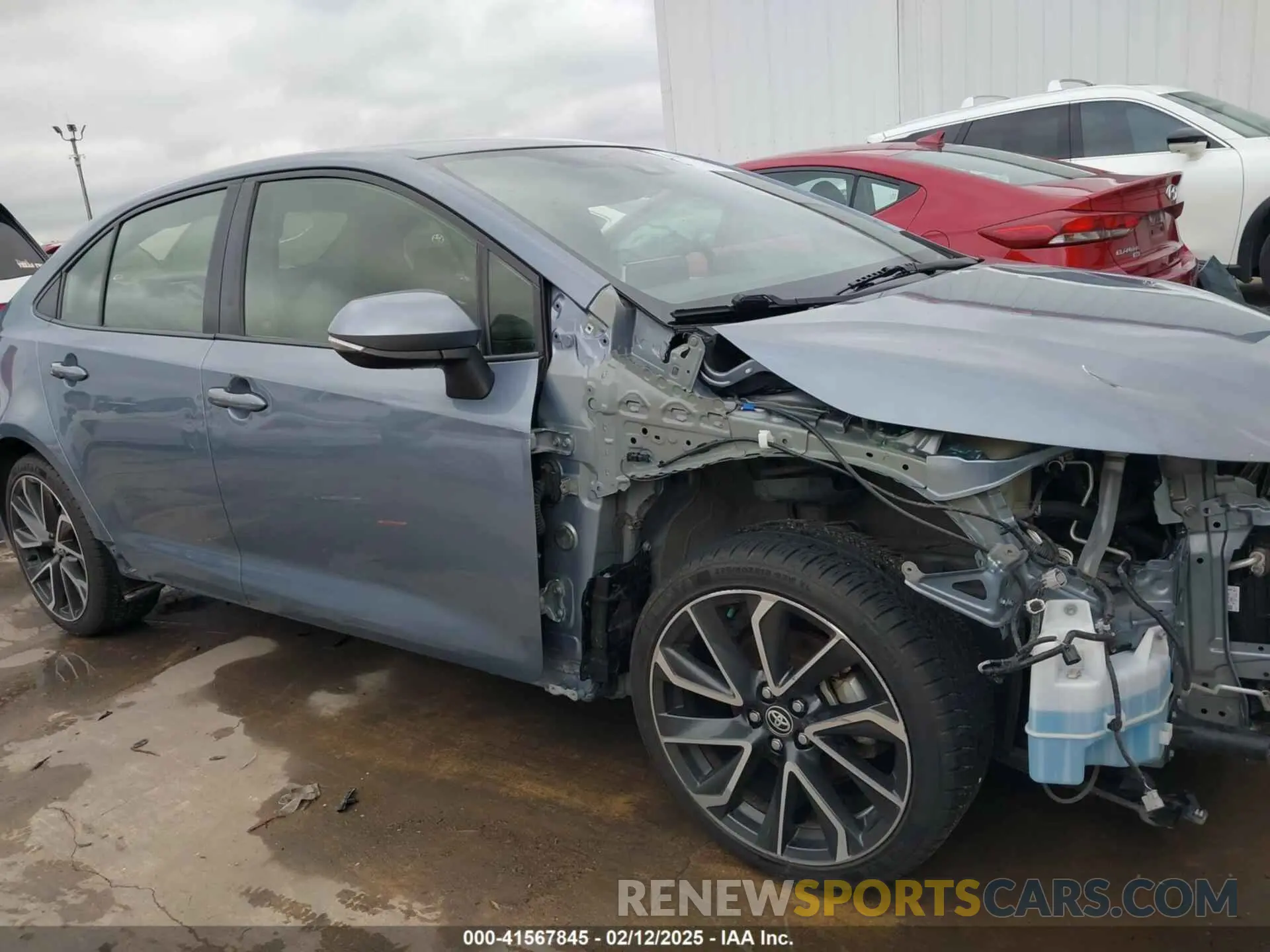 18 fotografías del automóvil dañado JTDS4RCE5LJ024964 TOYOTA COROLLA 2020