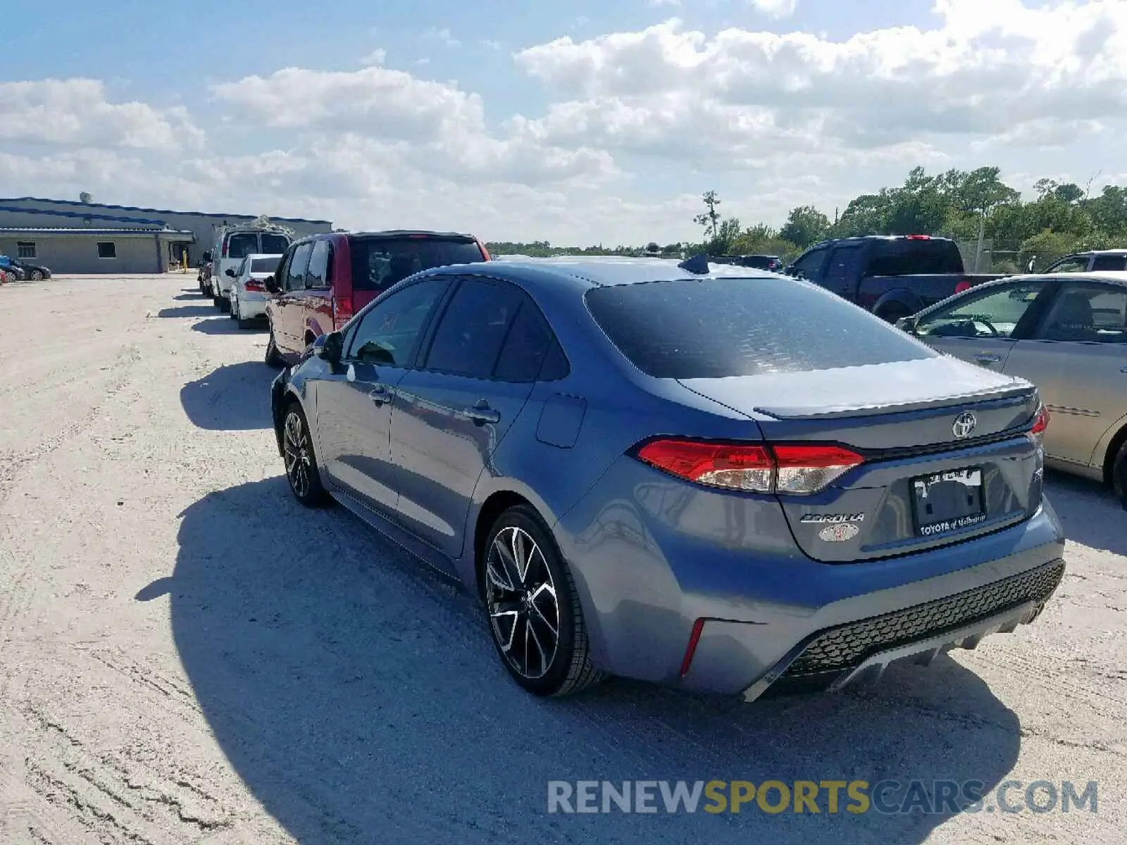 3 fotografías del automóvil dañado JTDS4RCE5LJ031767 TOYOTA COROLLA 2020
