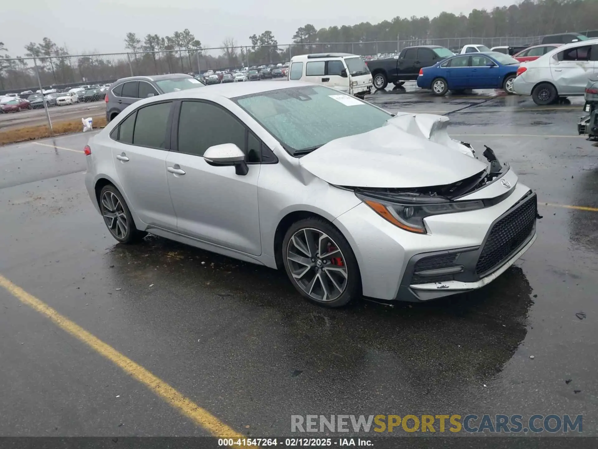 1 fotografías del automóvil dañado JTDS4RCE5LJ042090 TOYOTA COROLLA 2020