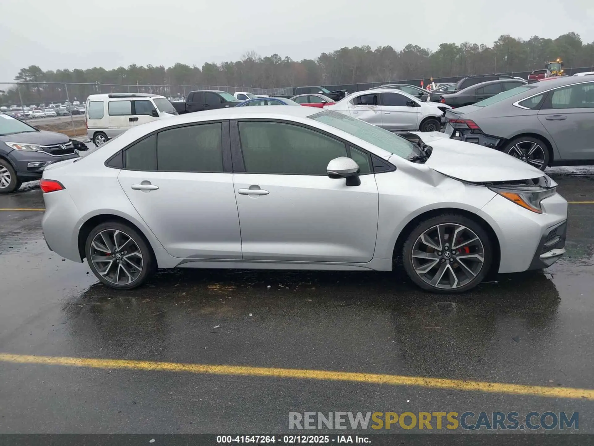 13 fotografías del automóvil dañado JTDS4RCE5LJ042090 TOYOTA COROLLA 2020