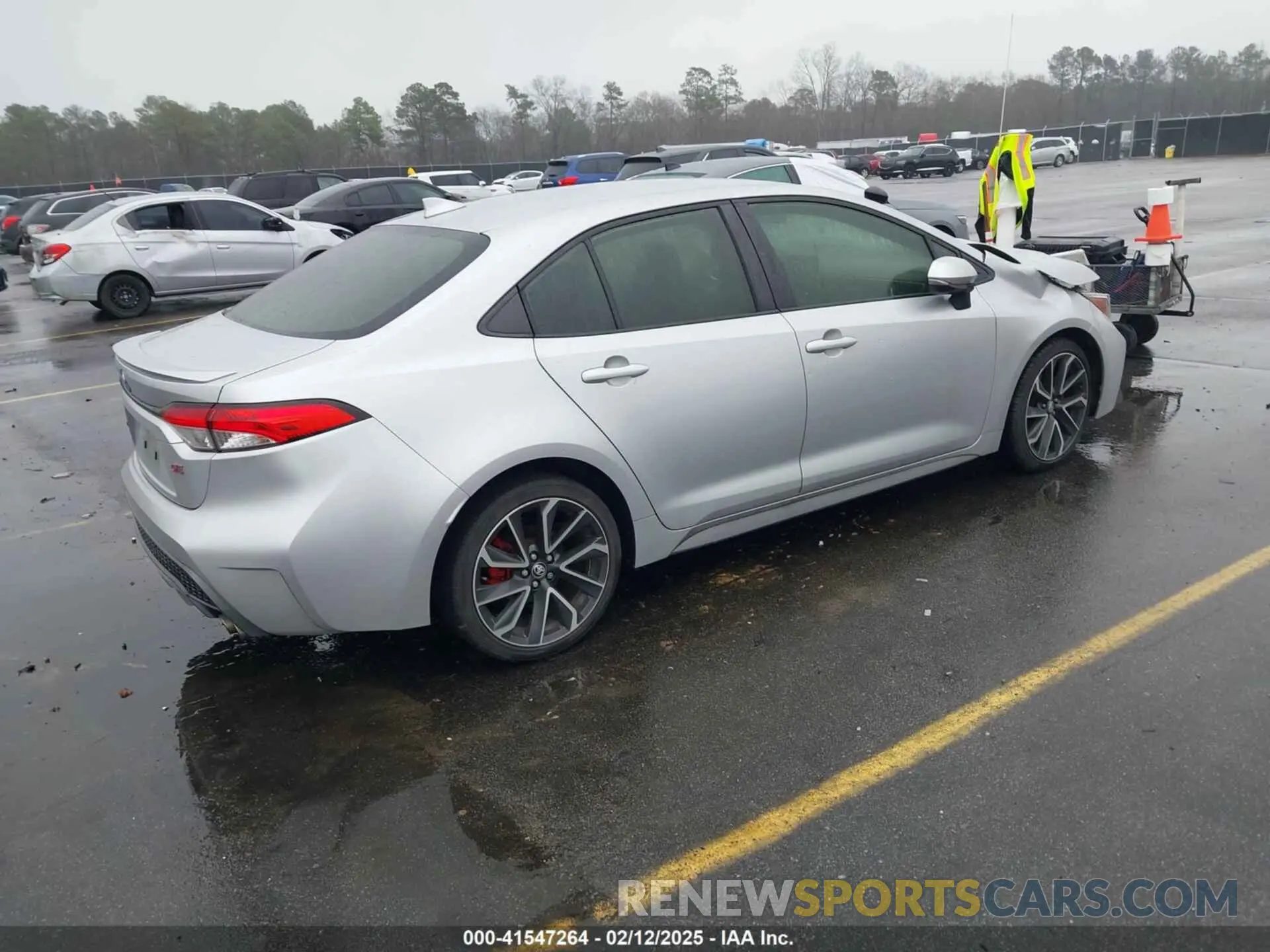 4 fotografías del automóvil dañado JTDS4RCE5LJ042090 TOYOTA COROLLA 2020